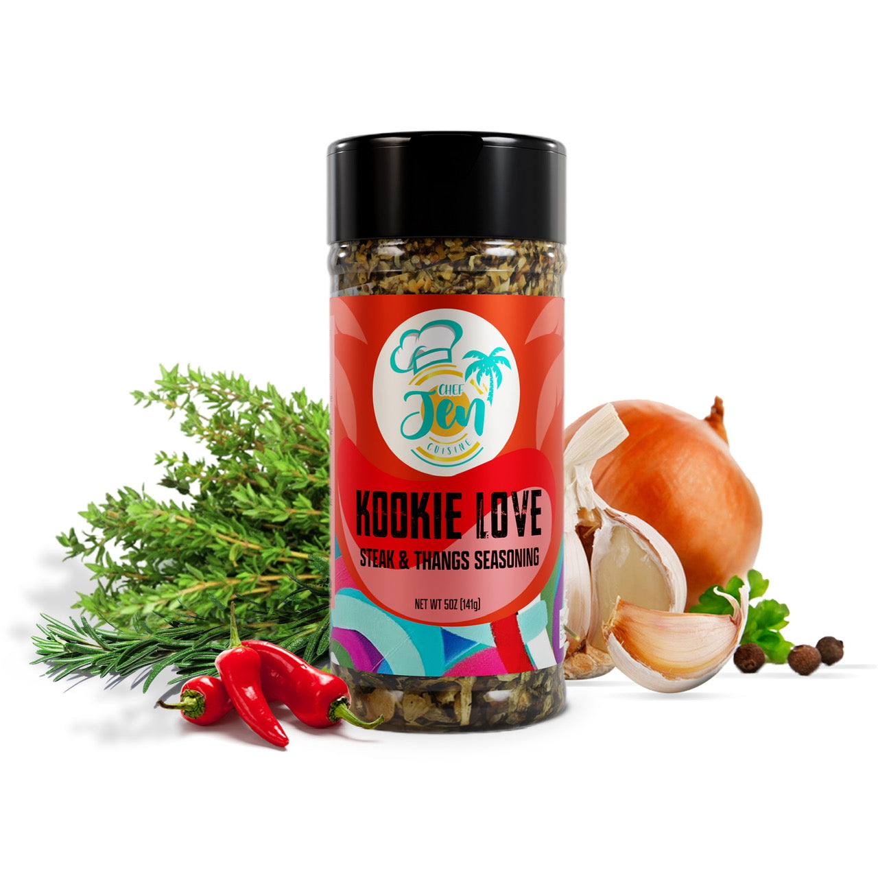 Chef Jen Cuisine Kookie Love Seasoning 5 Oz