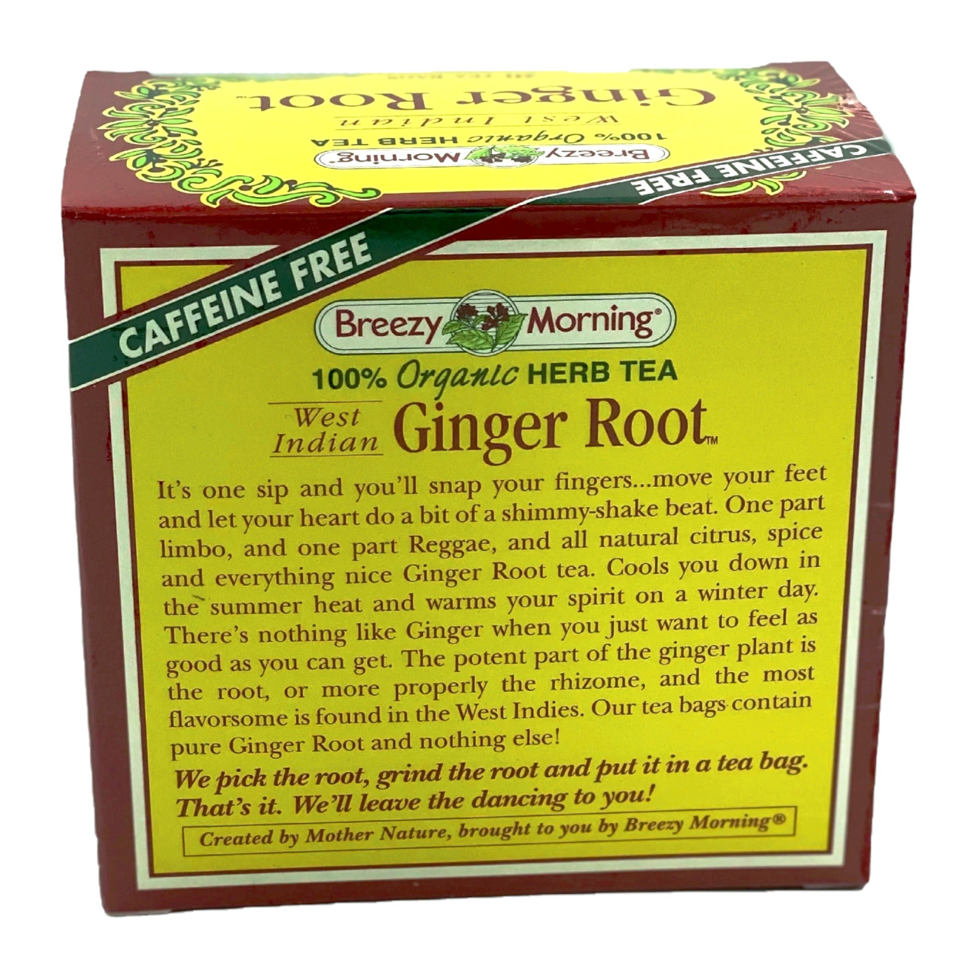 BREEZY MORNING GINGER ROOT TEA 1.5 OZ