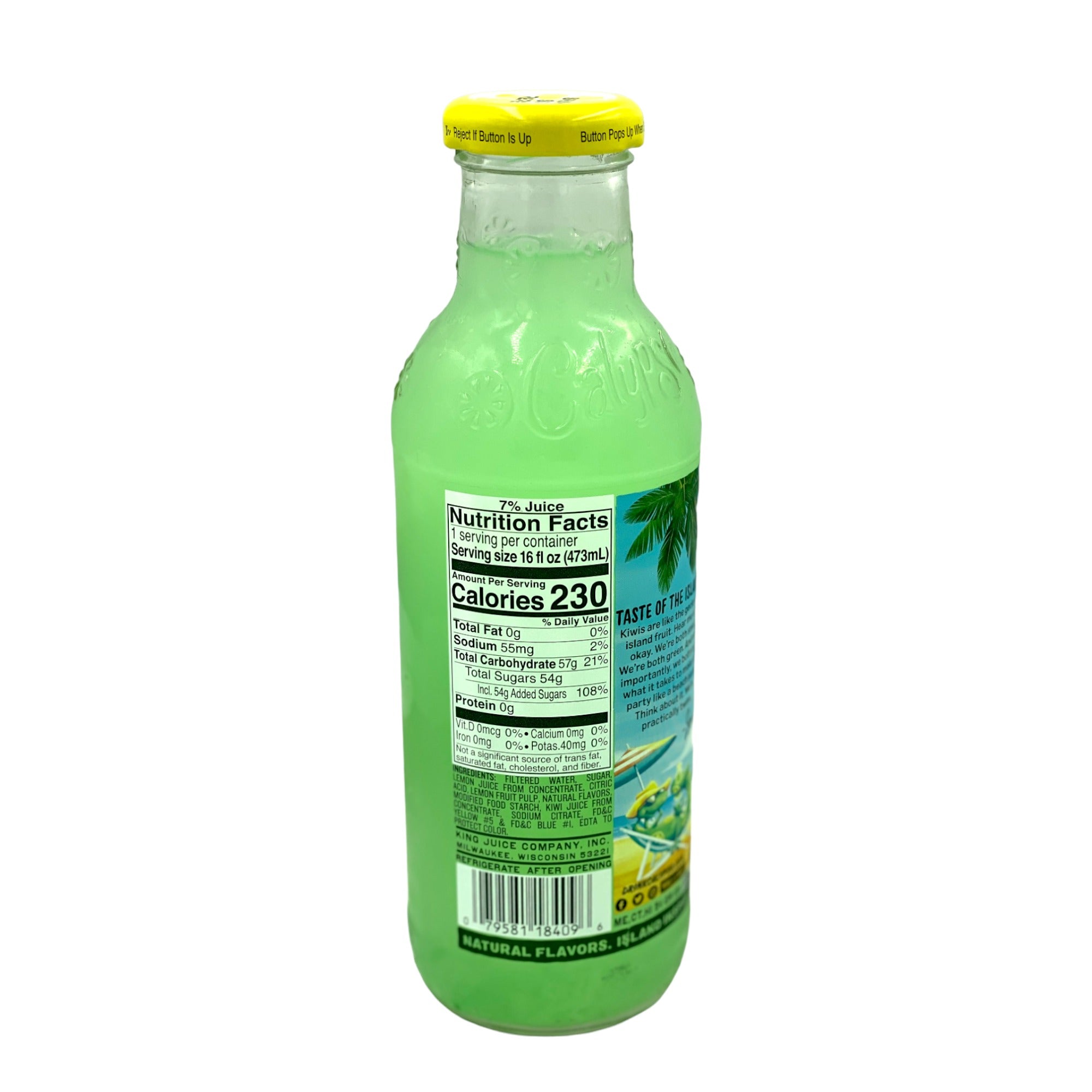 CALYPSO KIWI LEMONADE 16 OZ.