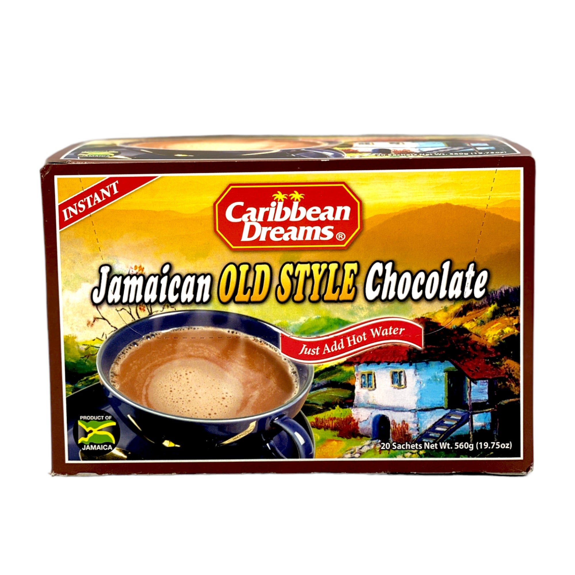 CARIBBEAN DREAMS JAMAICAN OLD-STYLE CHOCOLATE MIX (20 PK)