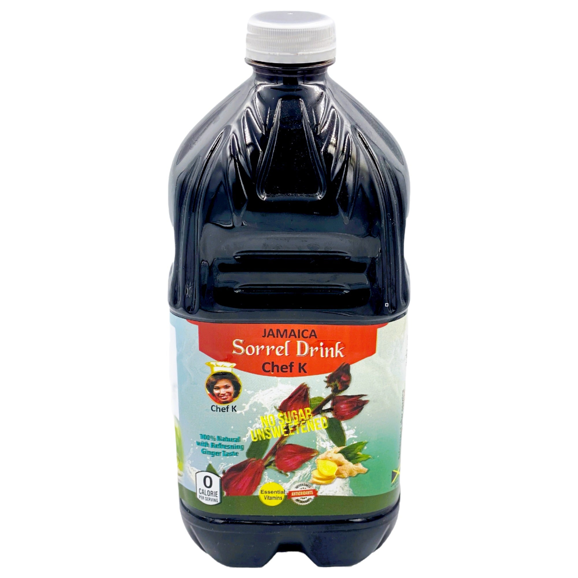 CHEF K SORREL DRINK UNSWEETENED 64 OZ