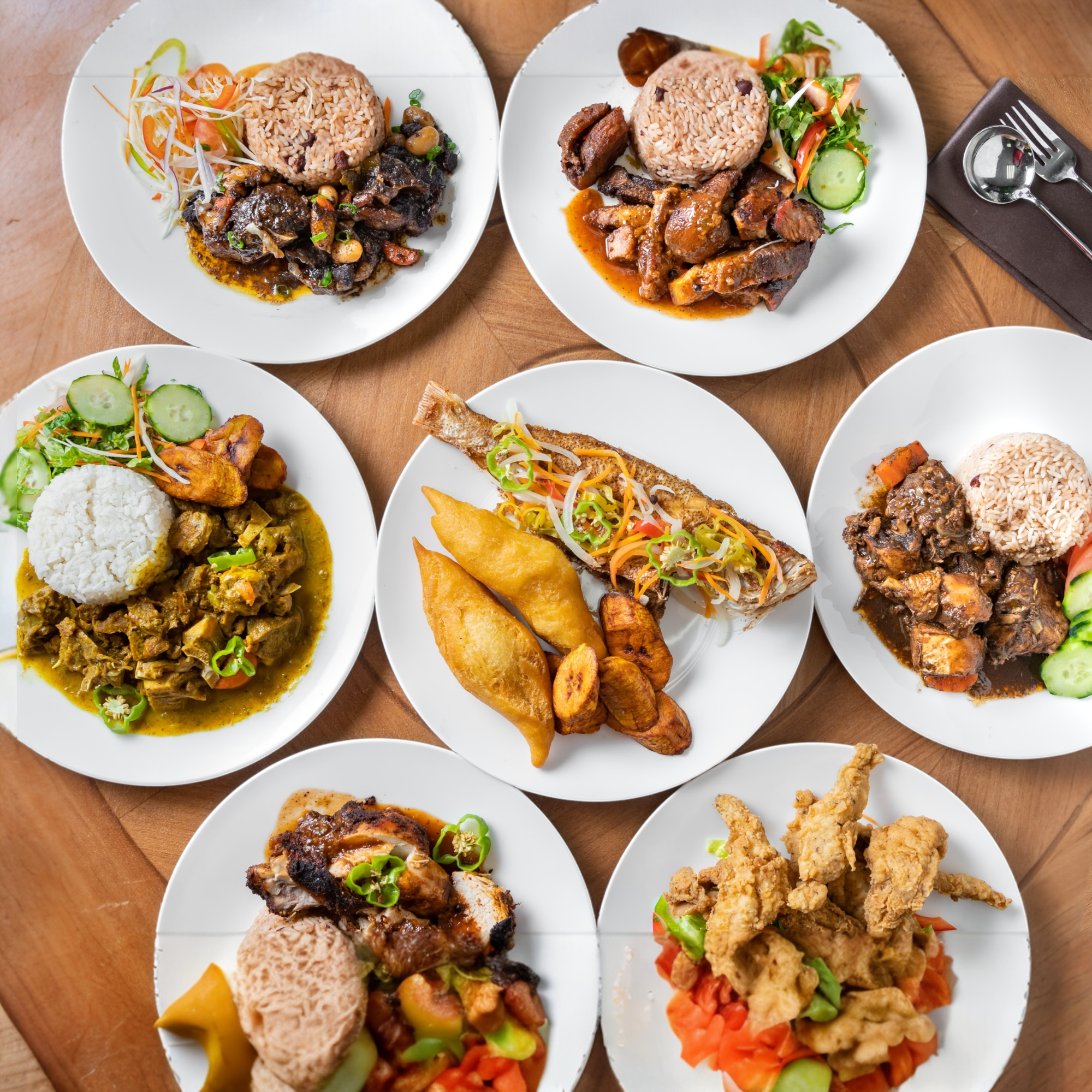SAM'S CARIBBEAN LUNCH & DINNER MENU