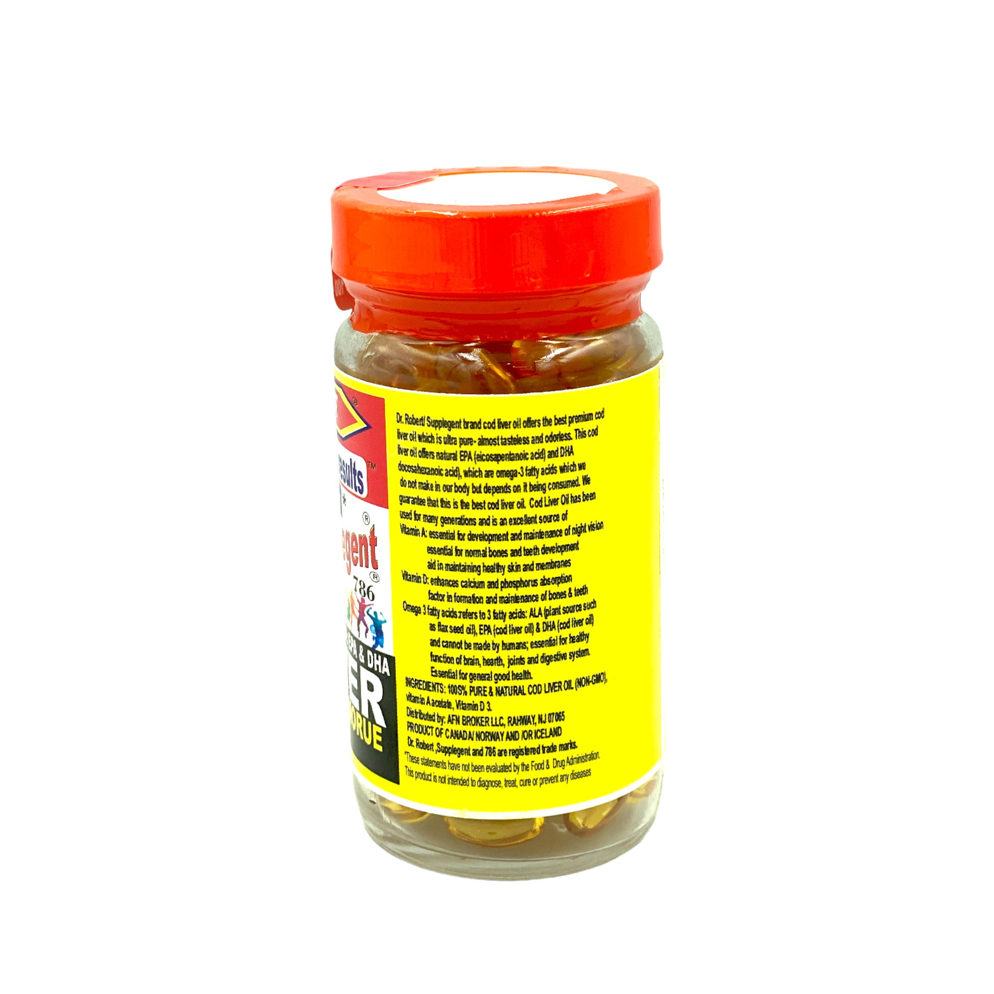 DR. ROBERTS COD LIVER OIL 100 CAPSULES