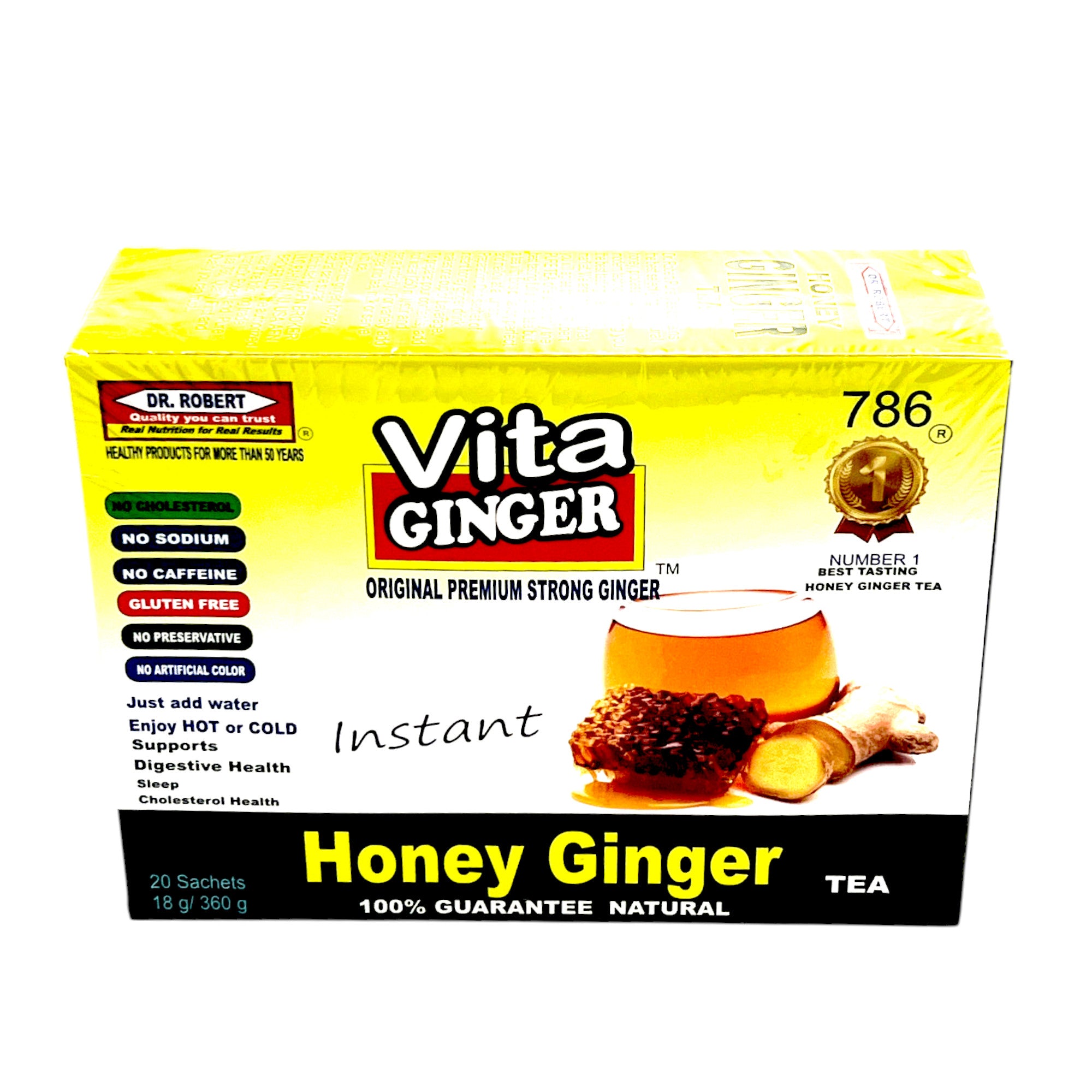 Dr. Robert's Vita Ginger (20 Sachets)