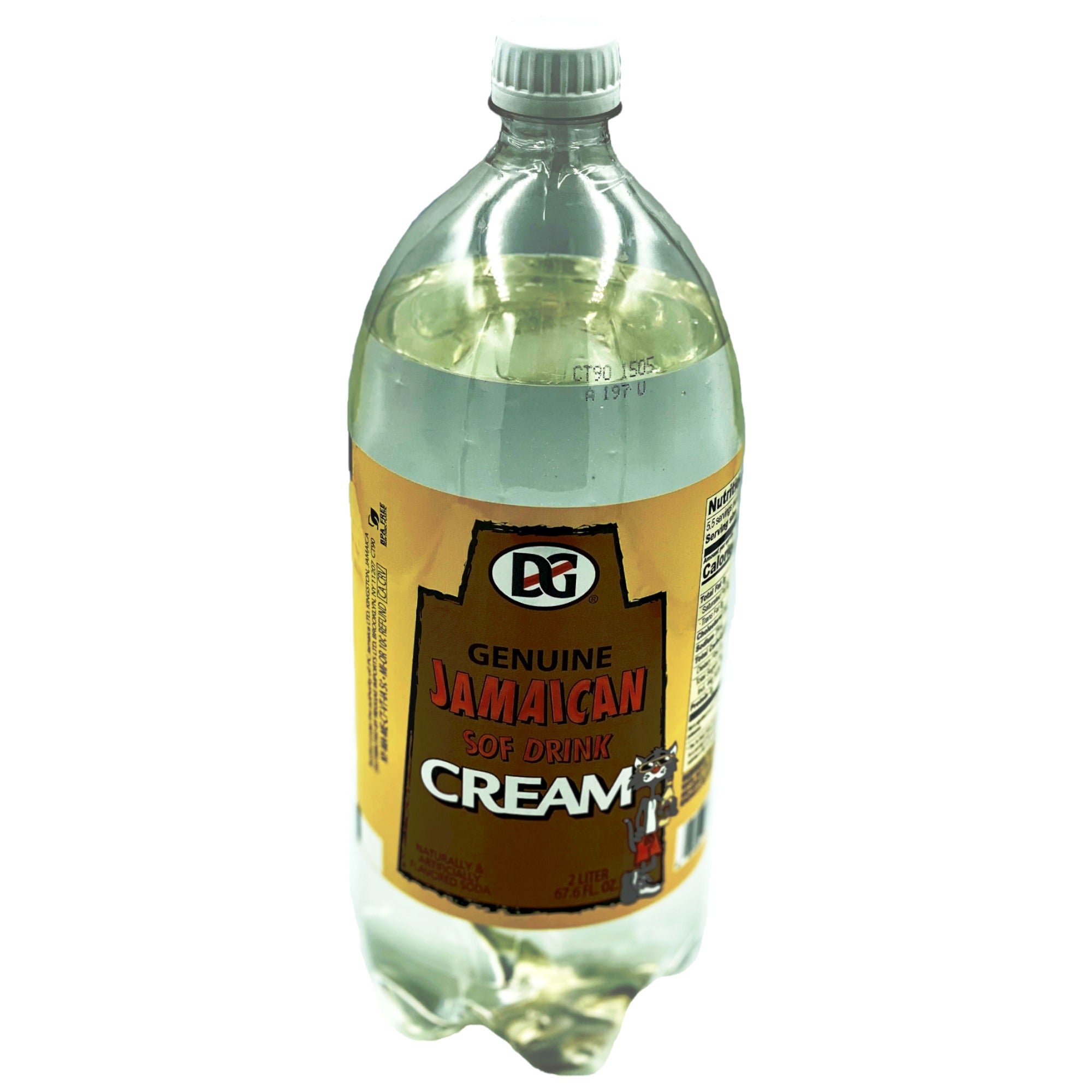 D&G JAMAICAN CREAM SODA 2 LTR