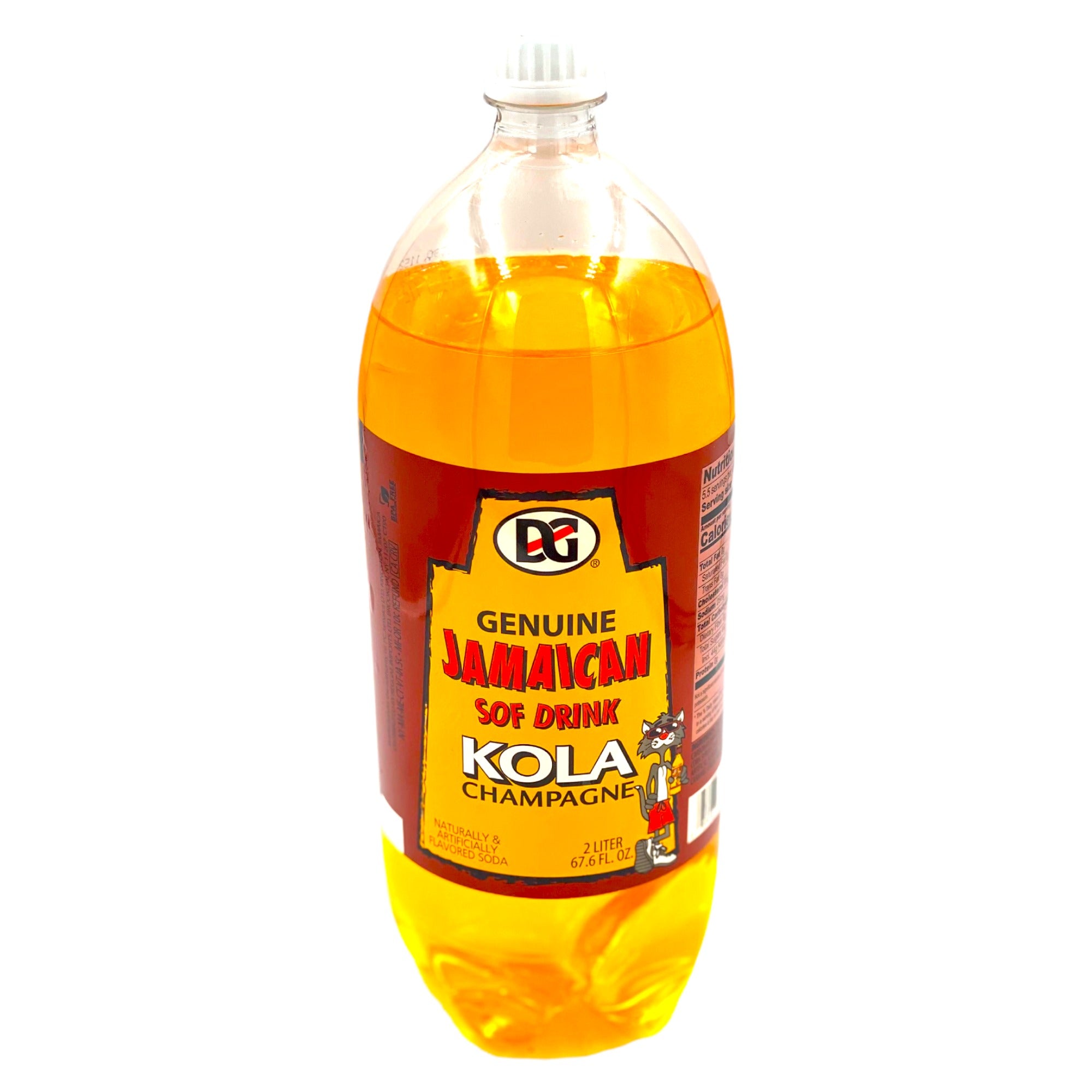 D&G JAMAICA KOLA CHAMPAGNE SODA 2 LTR