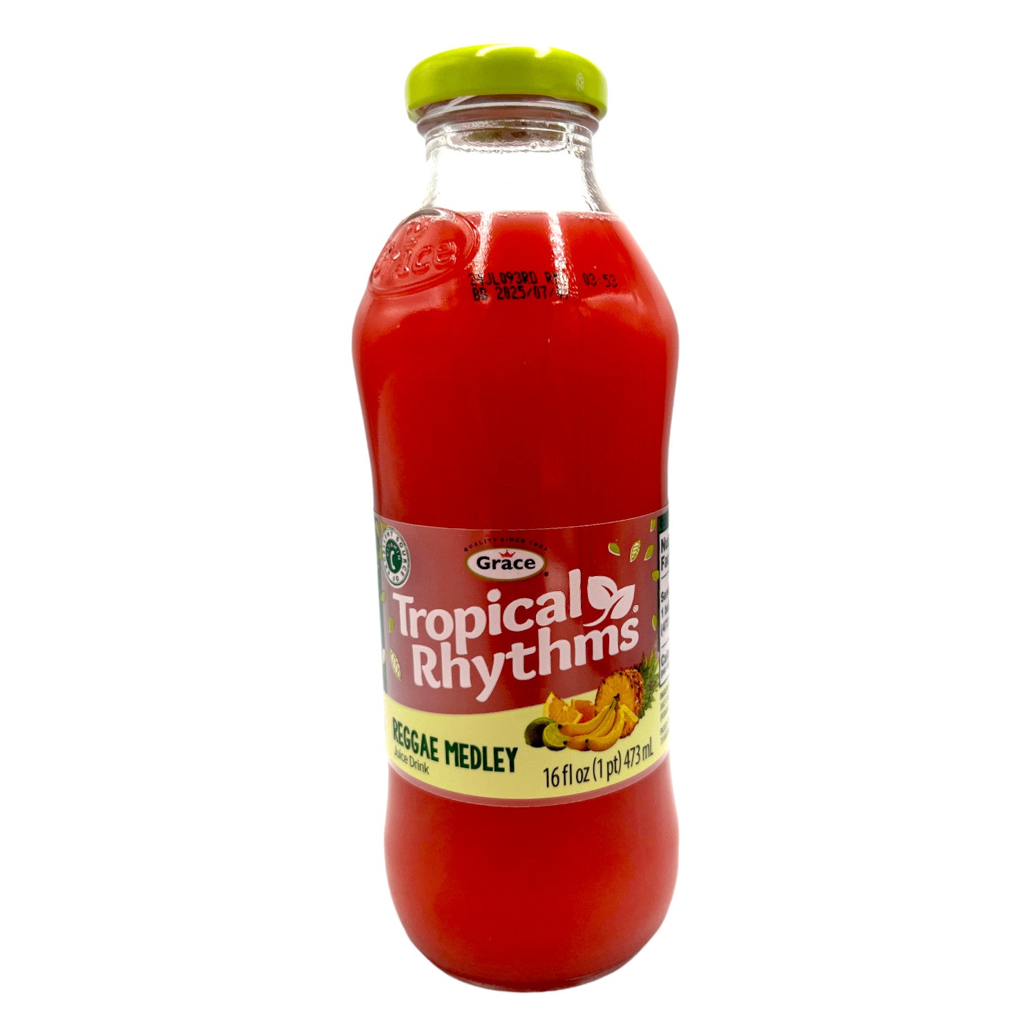 GRACE TROPICAL RHYTHMS REGGAE MEDLEY 16 FL OZ (473mL).