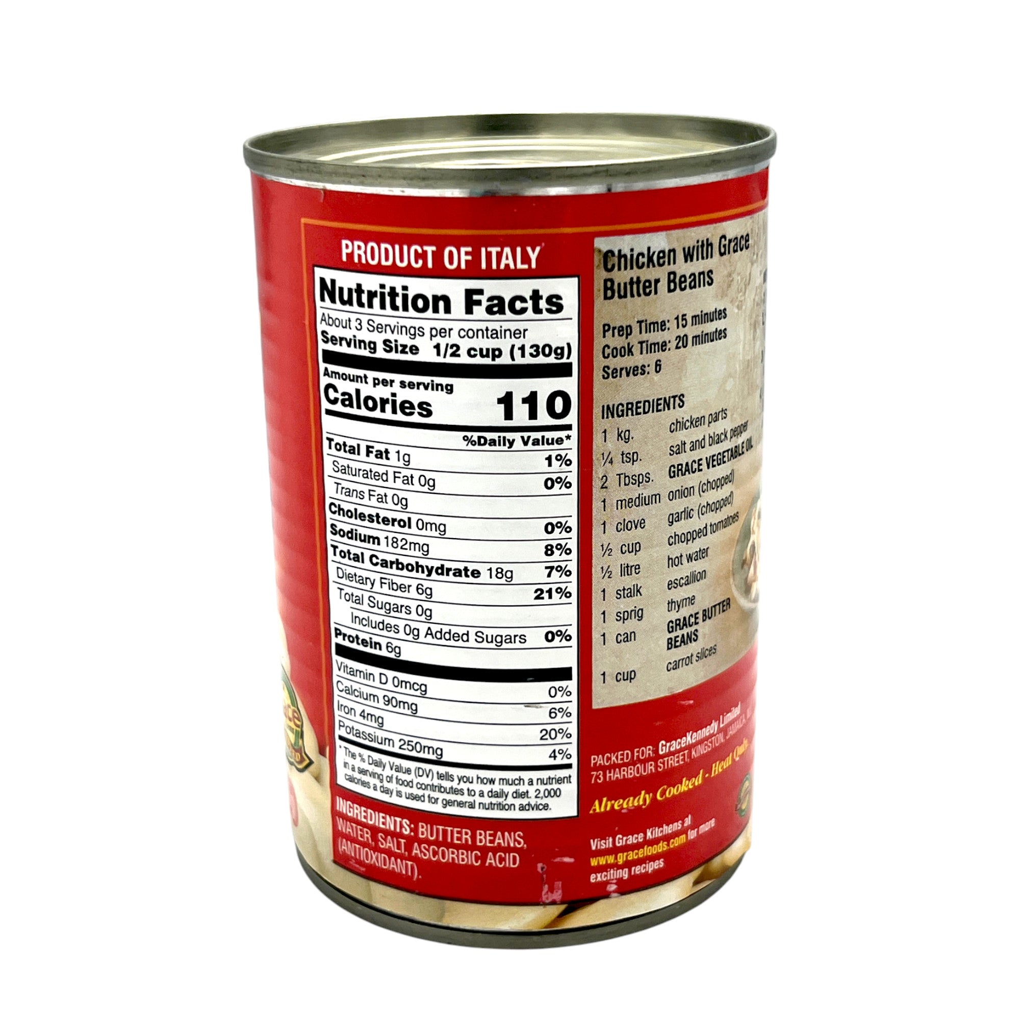 GRACE CLASSIC BUTTER BEANS