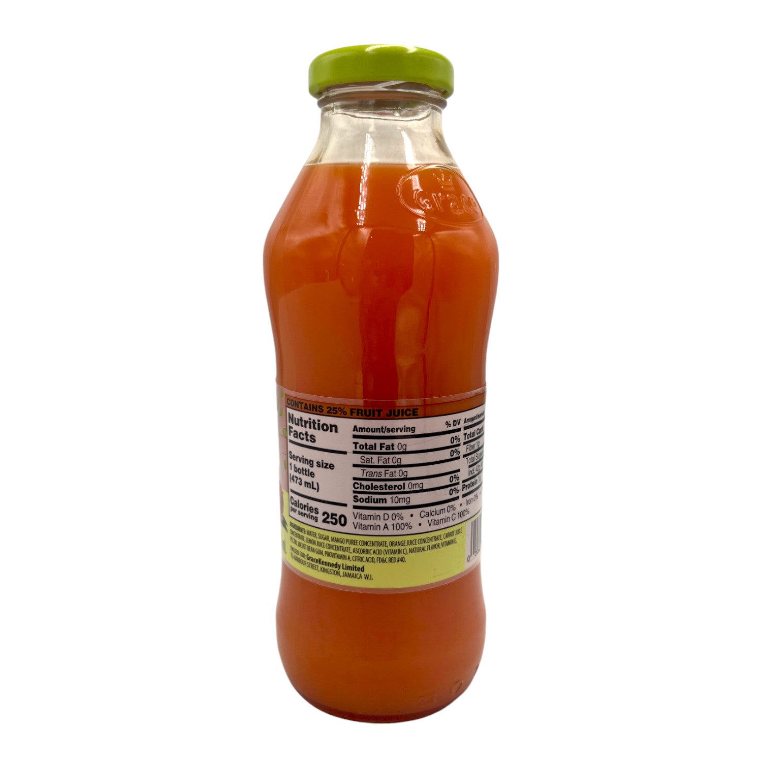 GRACE TROPICAL RHYTHMS MANGO CARROT 33.8 FL OZ.