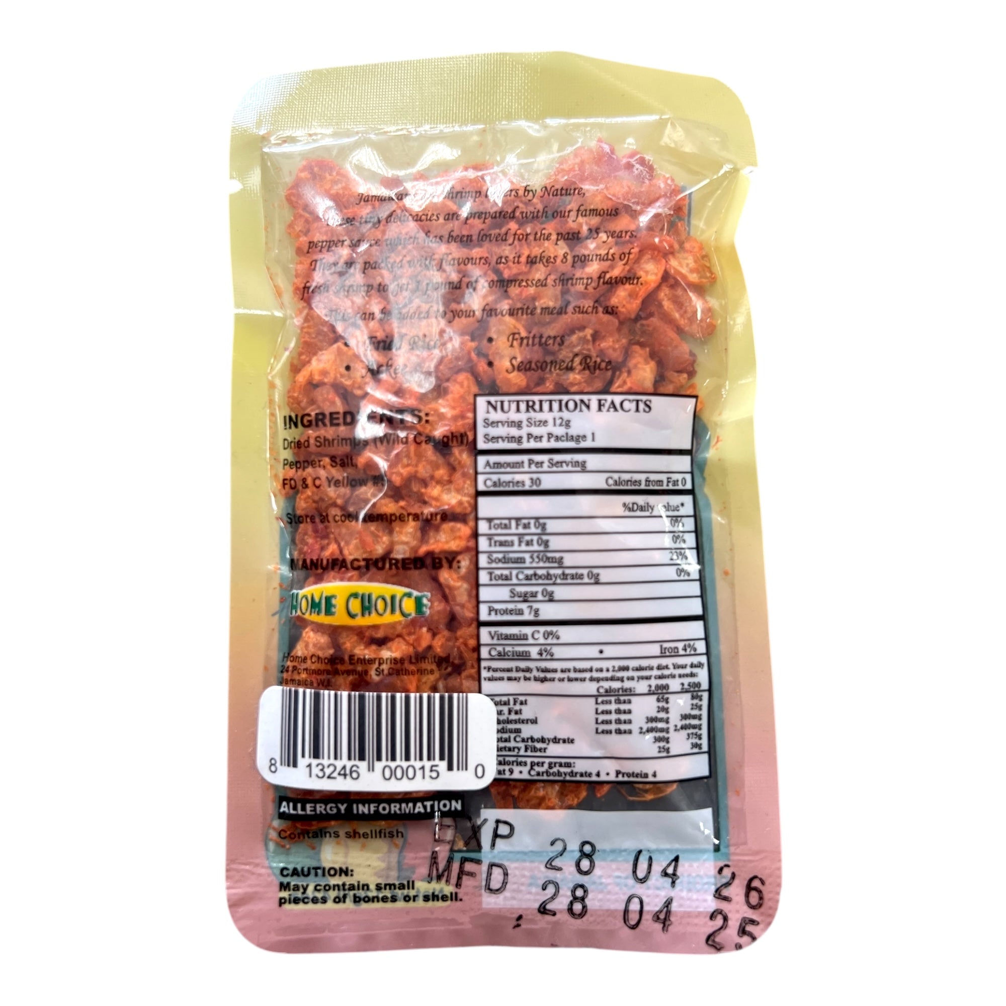 Home Choice Pepper Shrimp .42 OZ