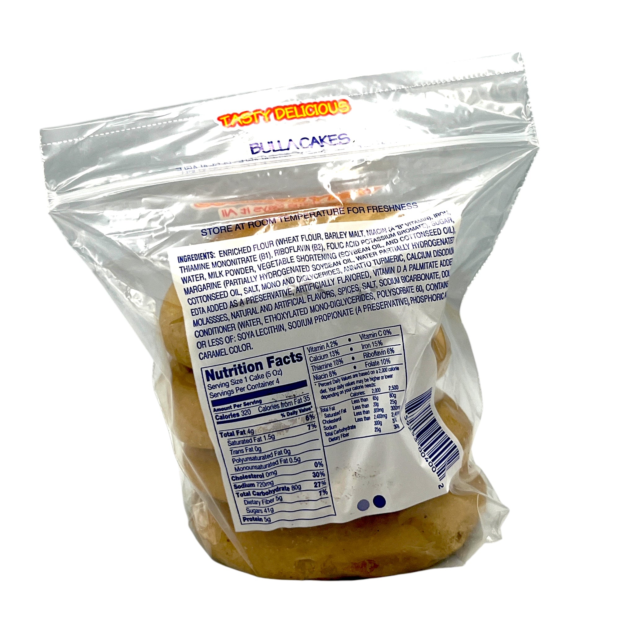 Fresh Daily Bulla Cakes (4 In A Pack)12 Oz