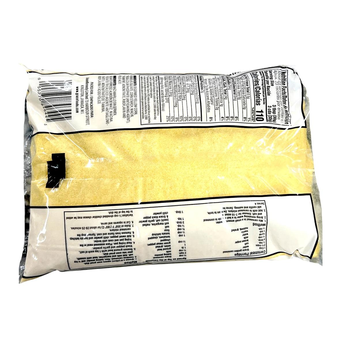 Grace Fine Yellow Cornmeal 24 OZ. (1 LB 8 Oz.)