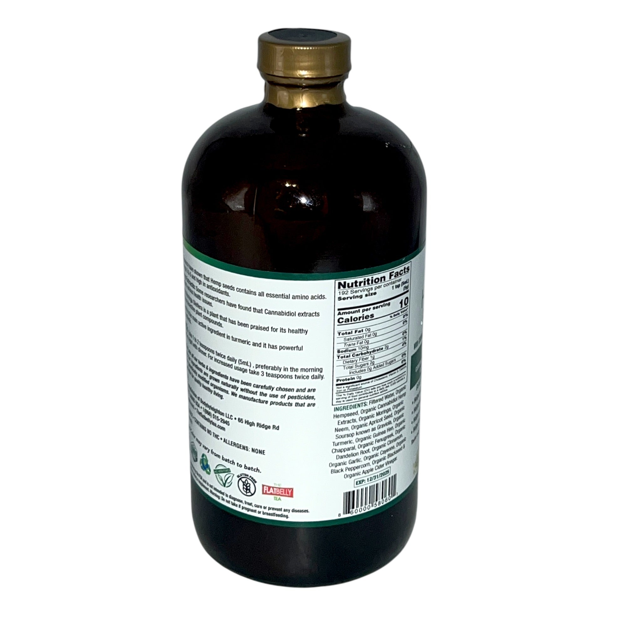 The Hempseed Tonic 32 Oz