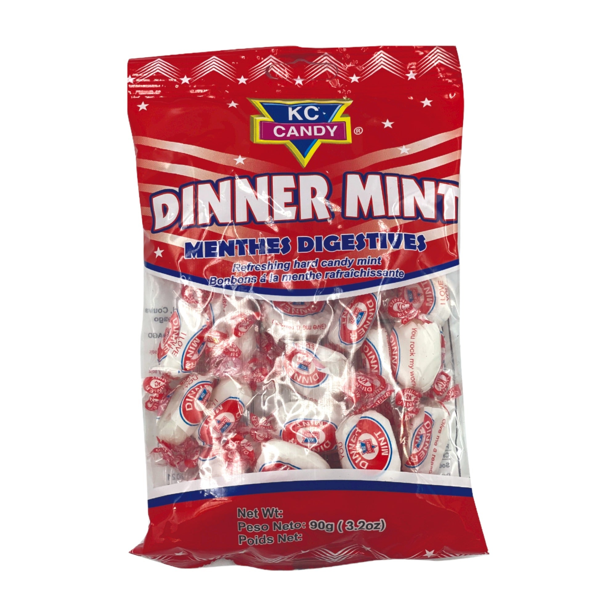 KC CANDY DINNER MINTS 3.2 OZ (90g)