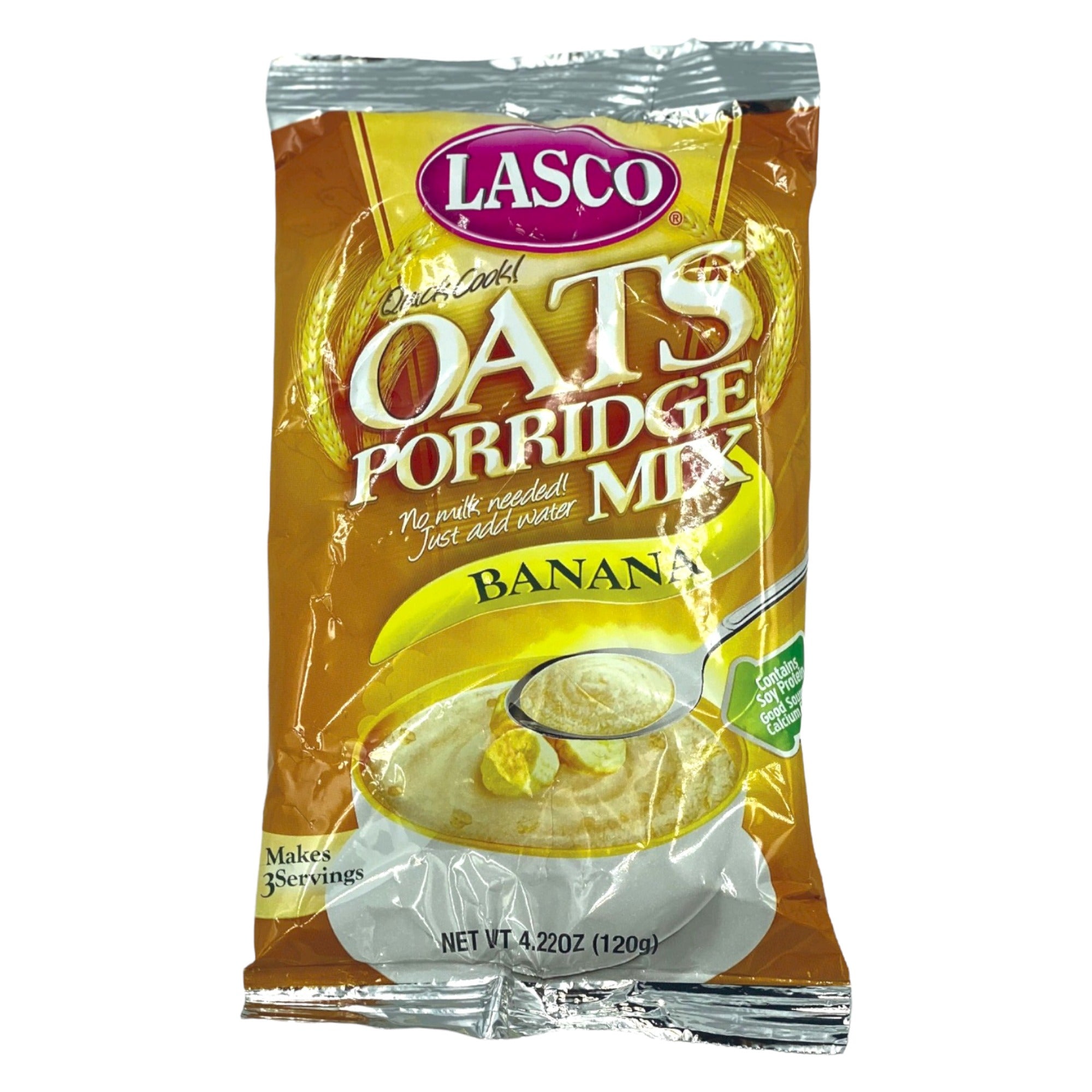 LASCO OATS PORRIDGE MIX WITH BANANA 4.22 OZ