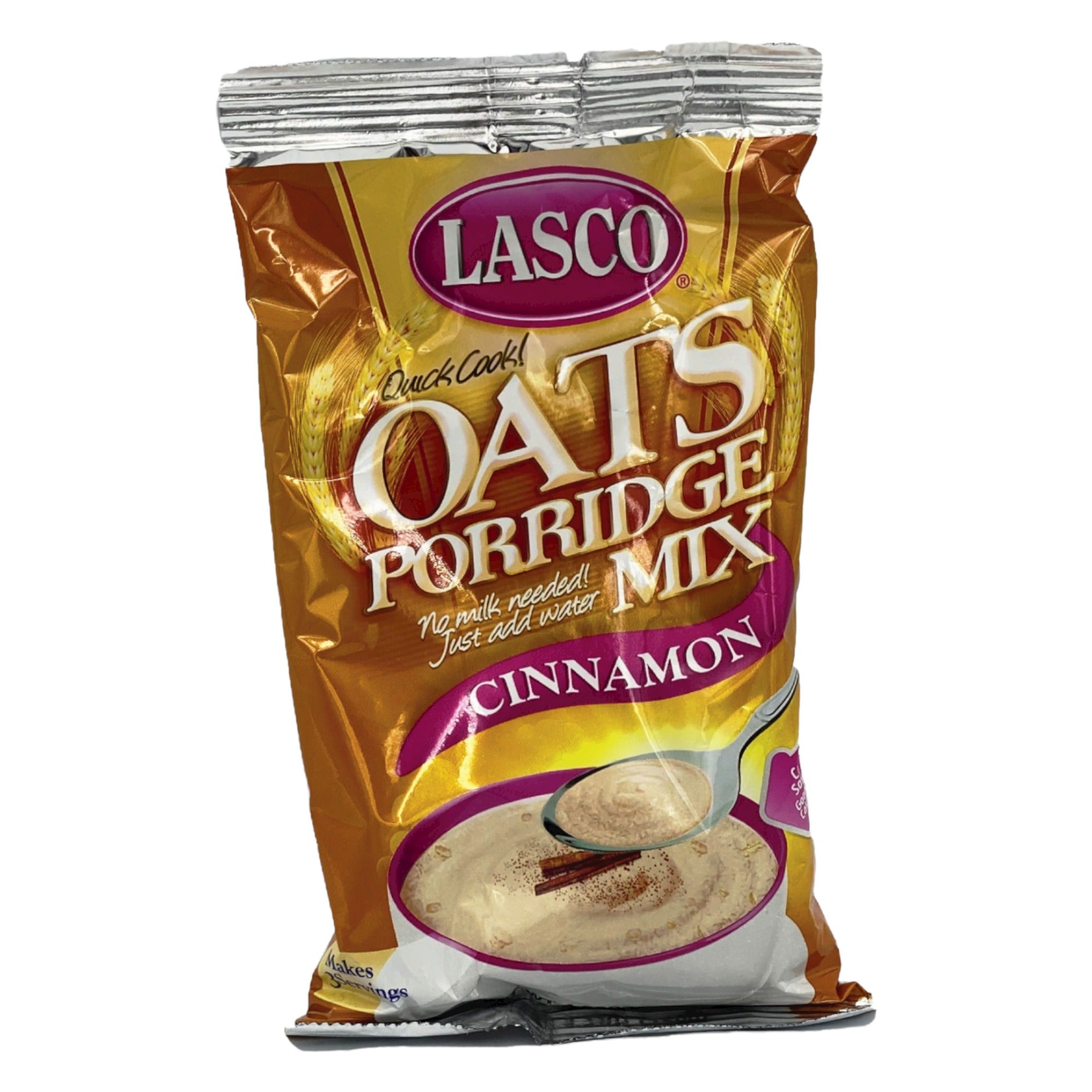 LASCO OATS PORRIDGE MIX WITH CINNAMON 4.22 OZ