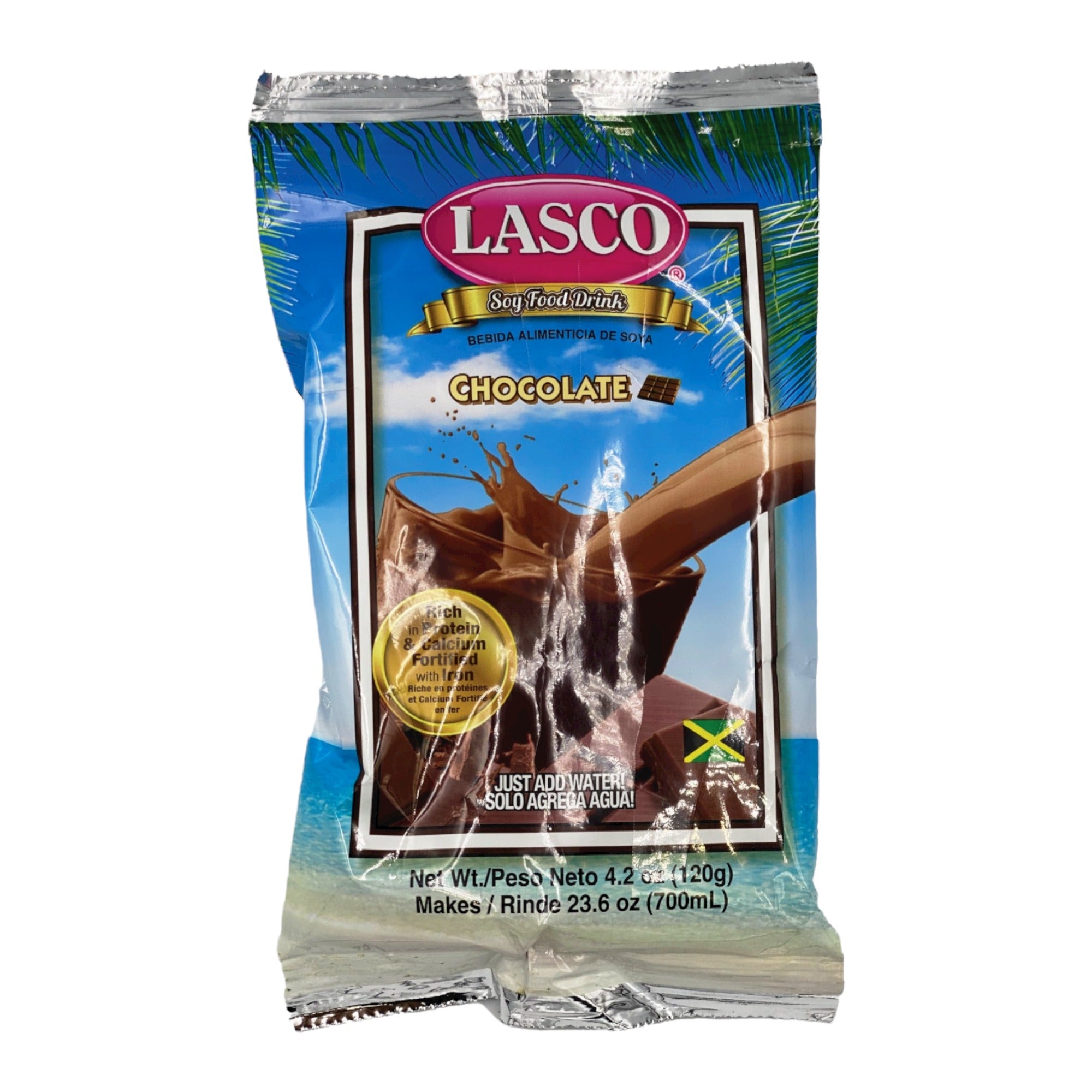 LASCO SOY FOOD DRINK CHOCOLATE MIX 4.2 OZ (120G)