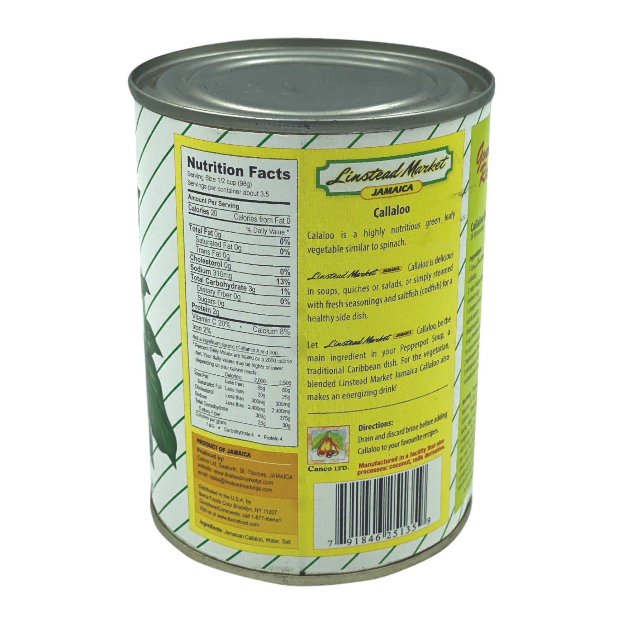 LINSTEAD MARKET CALLALOO 19 OZ