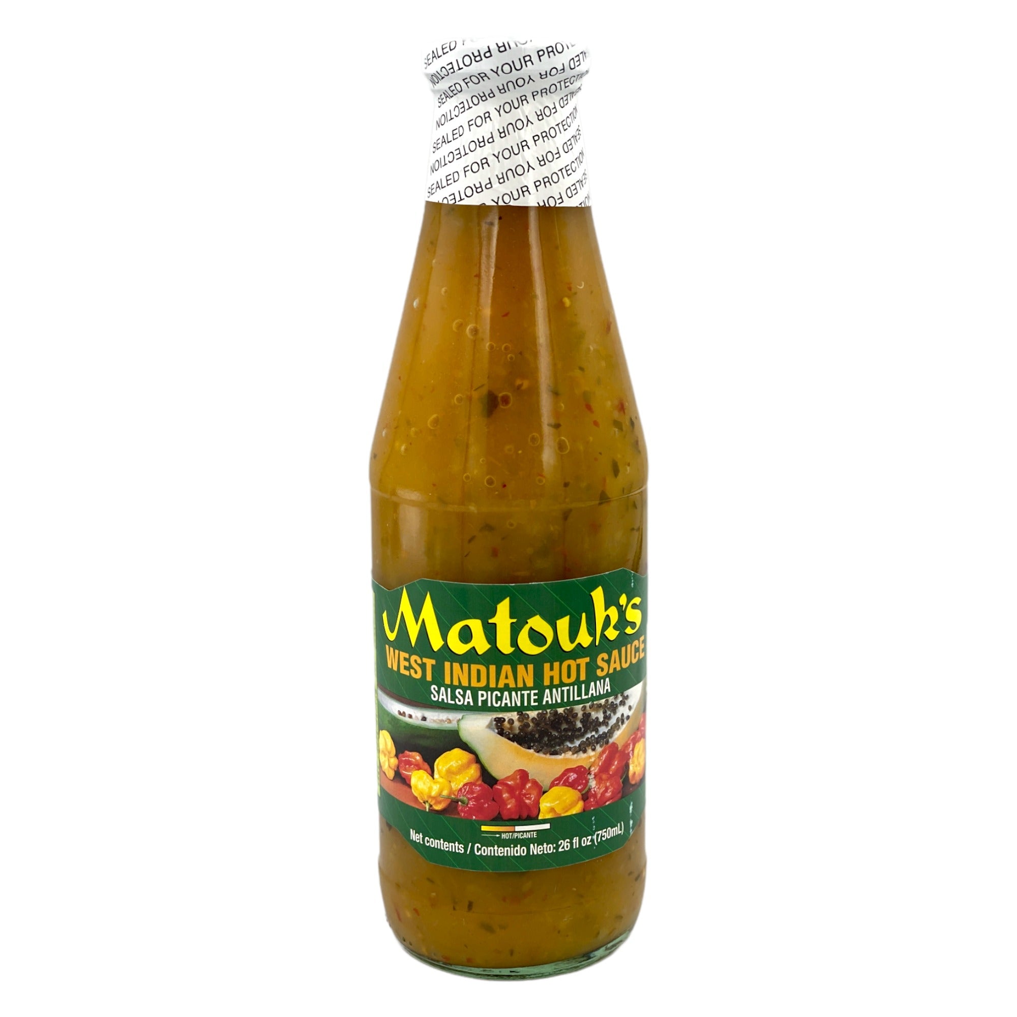 MATOUK'S WEST INDIAN HOT SAUCE 26 OZ