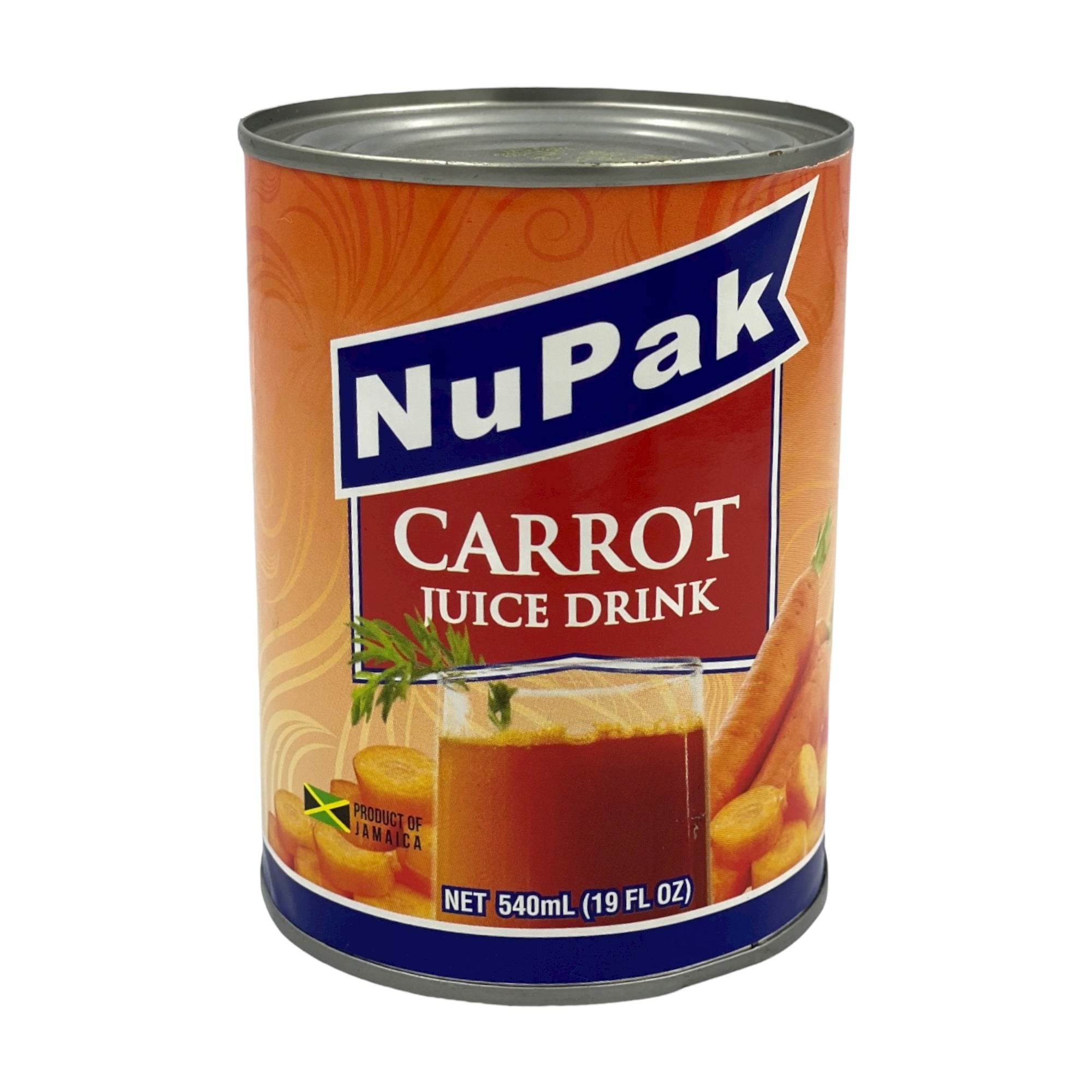 NUPAK CARROT JUICE DRINK 19 FL OZ.