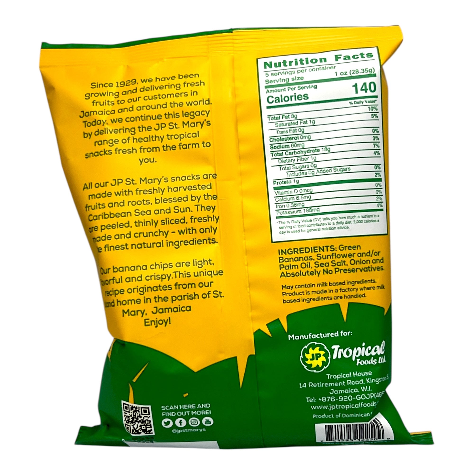 St Mary's Banana Chips 30 G