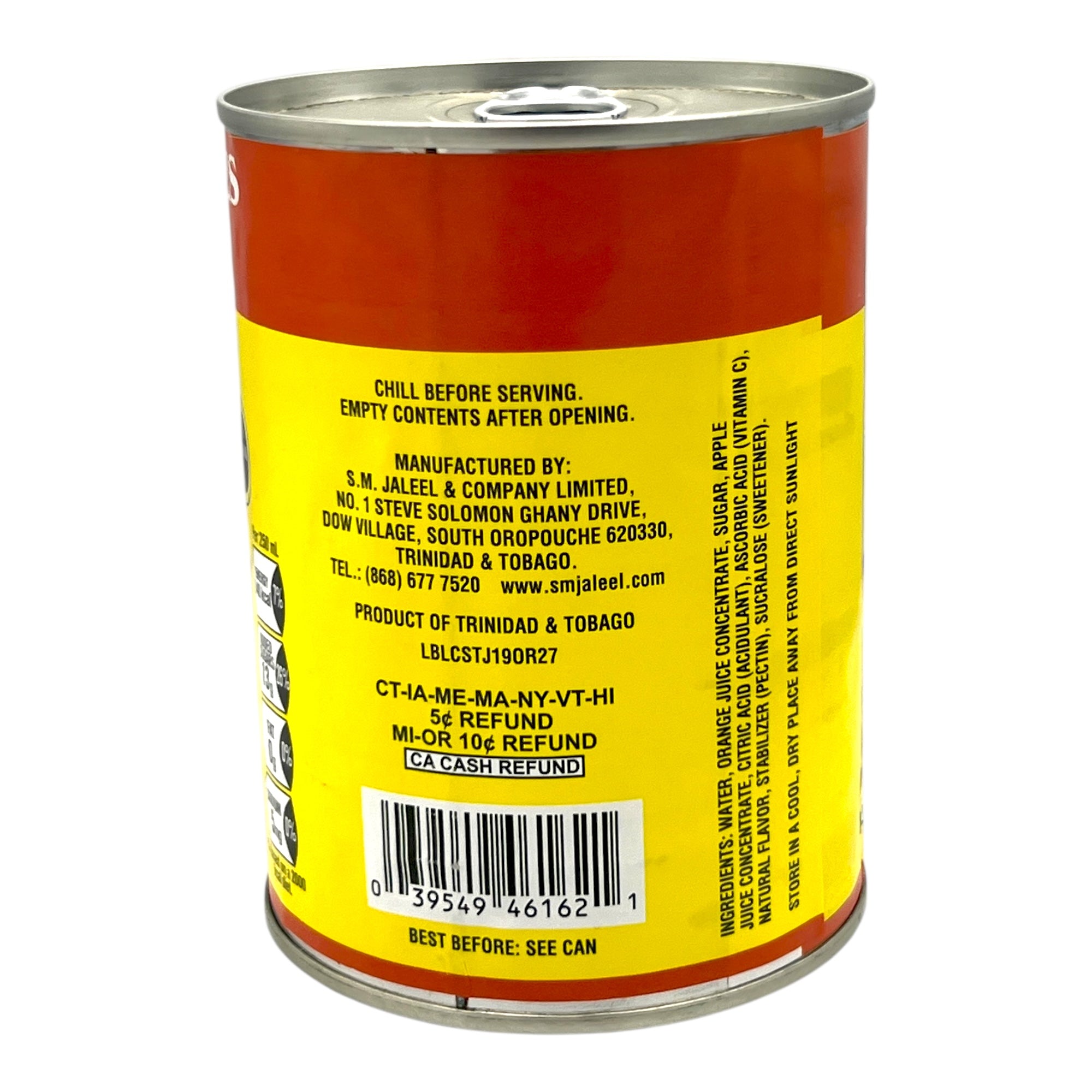 Trinidad Orange Juice 19 Oz