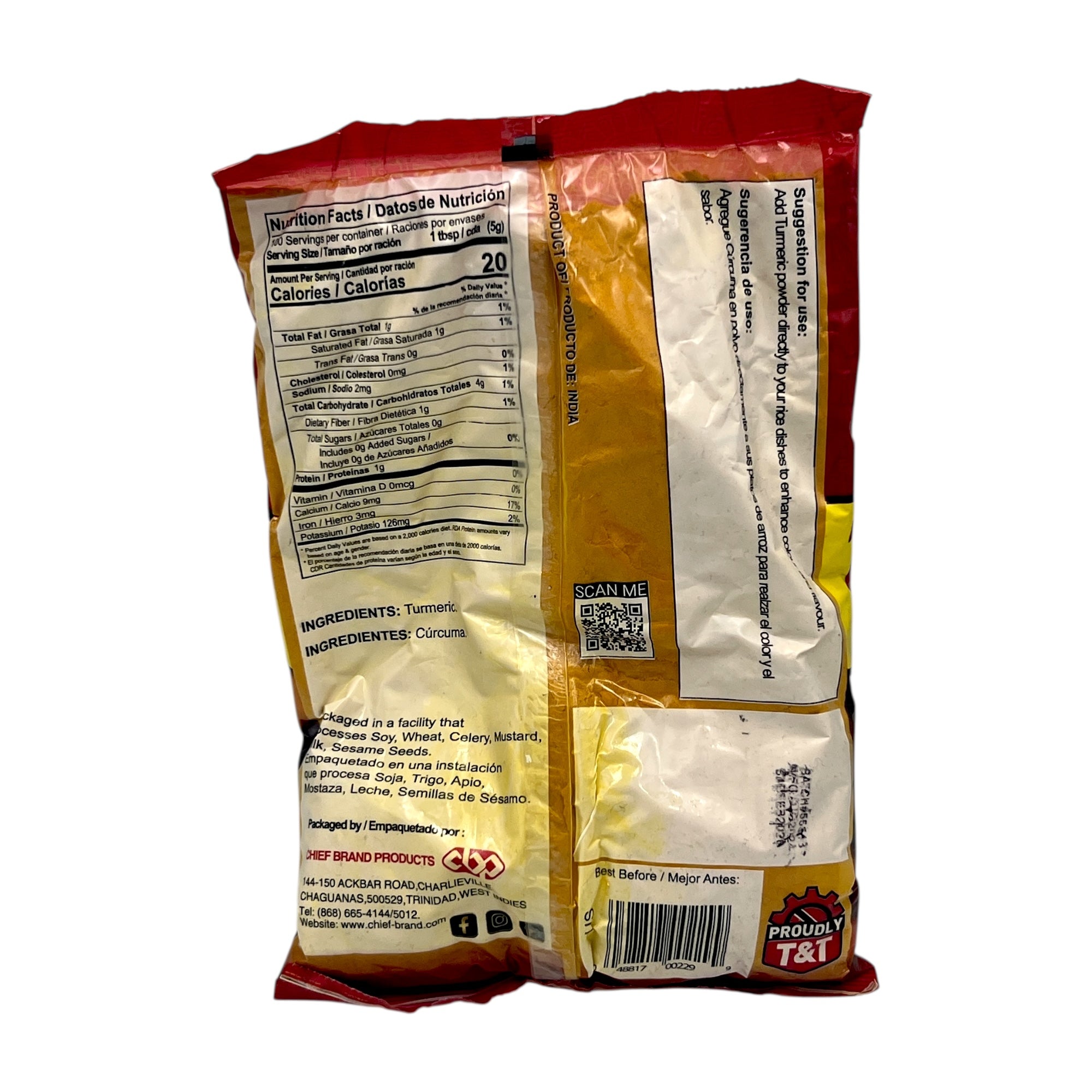 Chief Saffron Powder (Turmeric) 500G