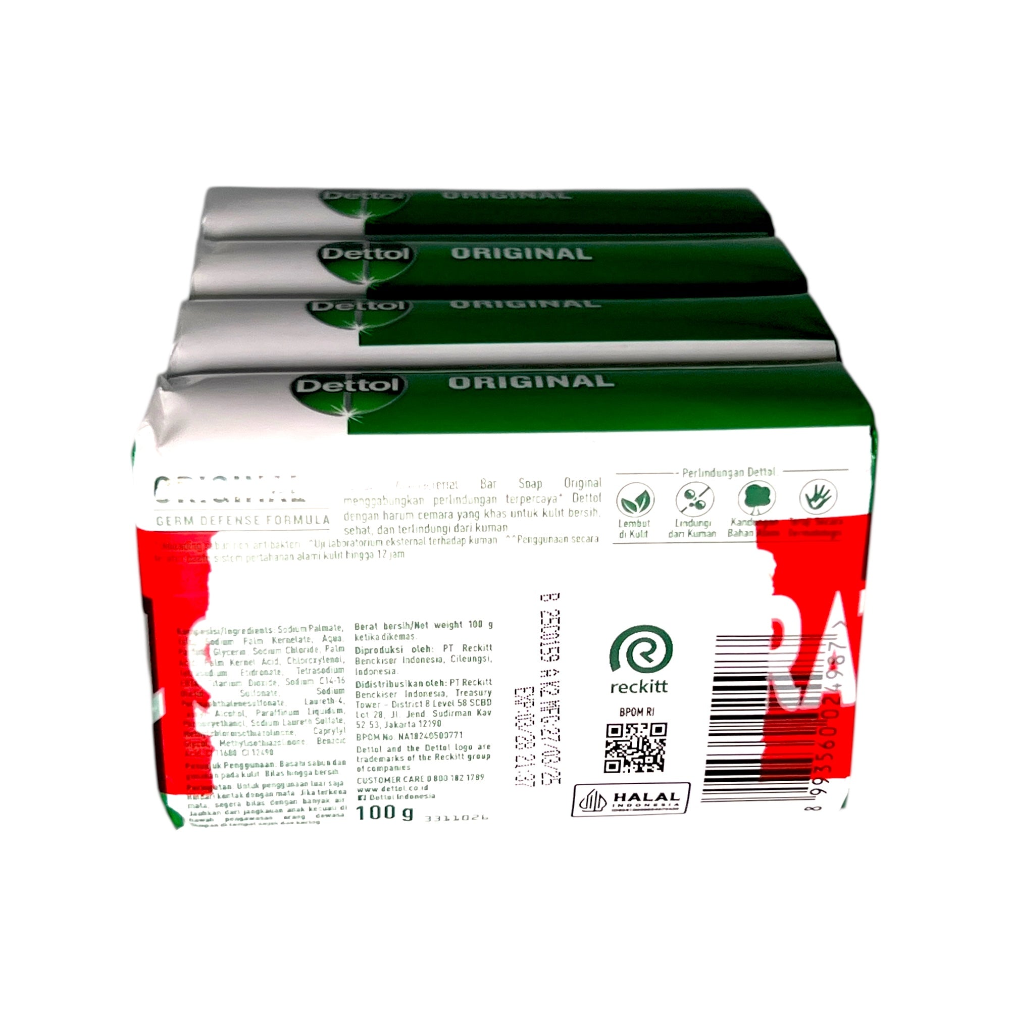 Dettol Soap - Original 100 G (4 Pack)