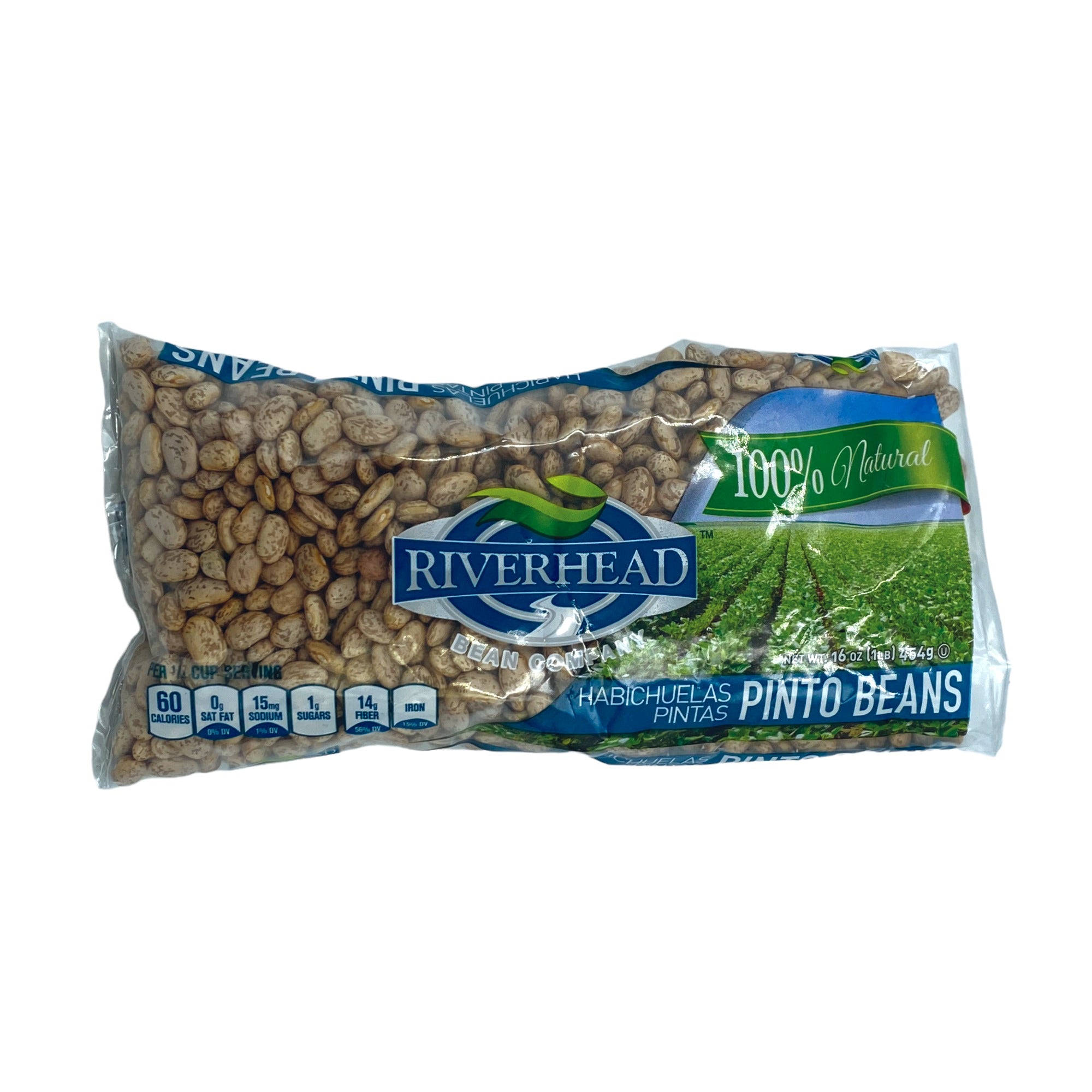RIVERHEAD PINTO BEANS 16 OZ.