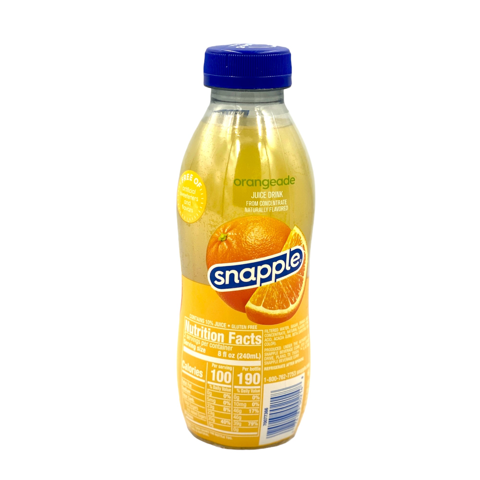 SNAPPLE ORANGEADE 16 FL OZ