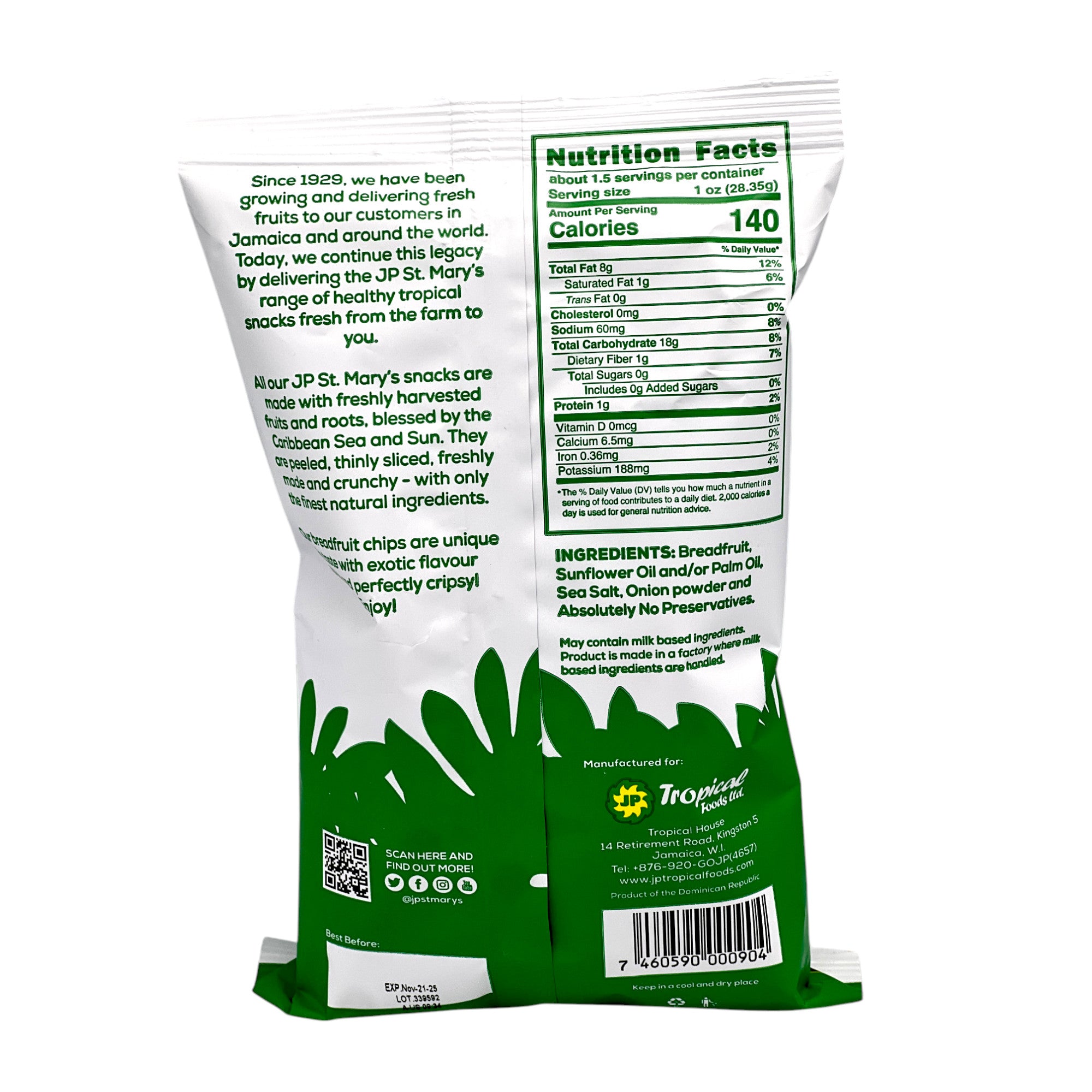 ST. MARY'S BREADFRUIT CHIPS