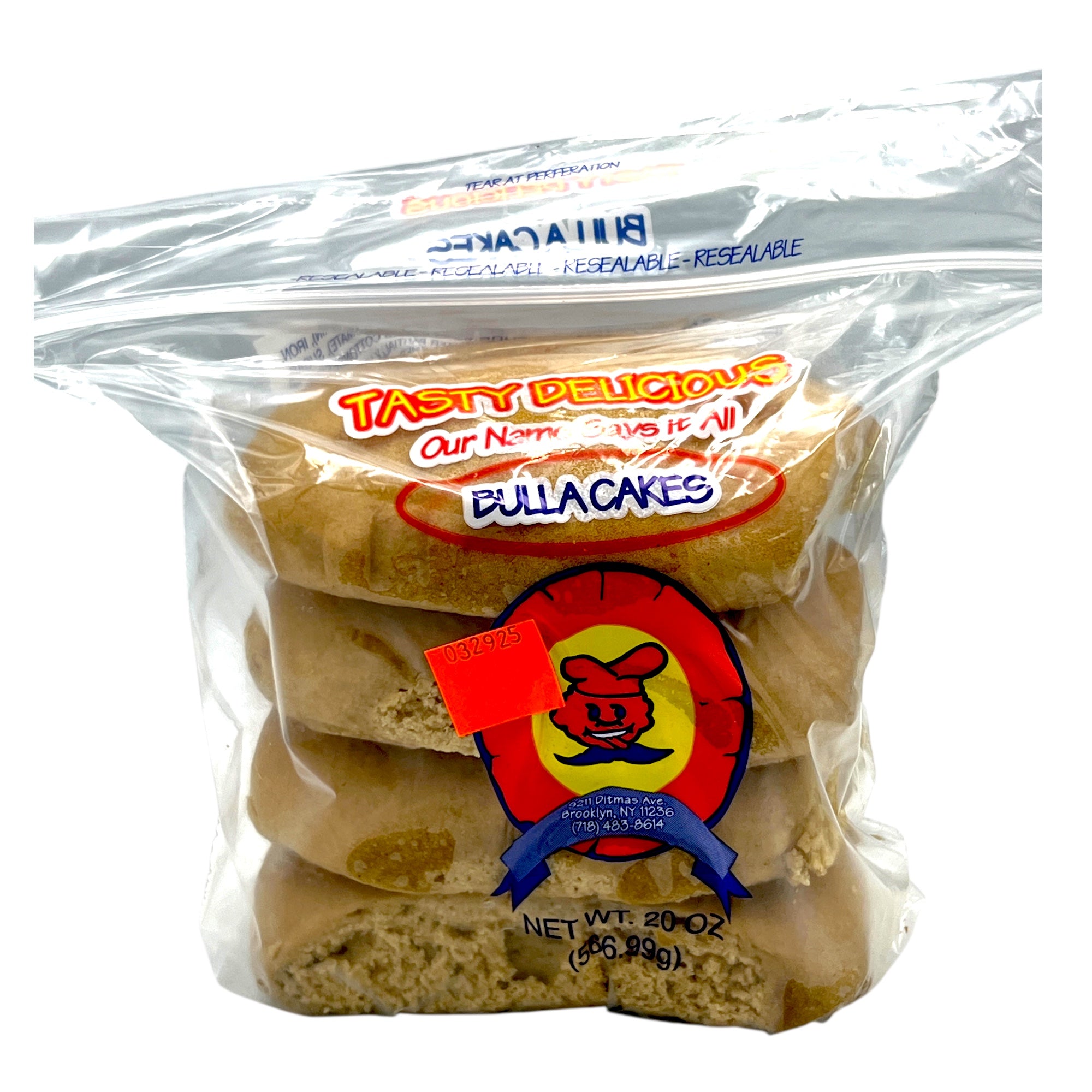 Tasty Delicious Bulla Cakes (4 In A Pack) 20 Oz (566.99 G)