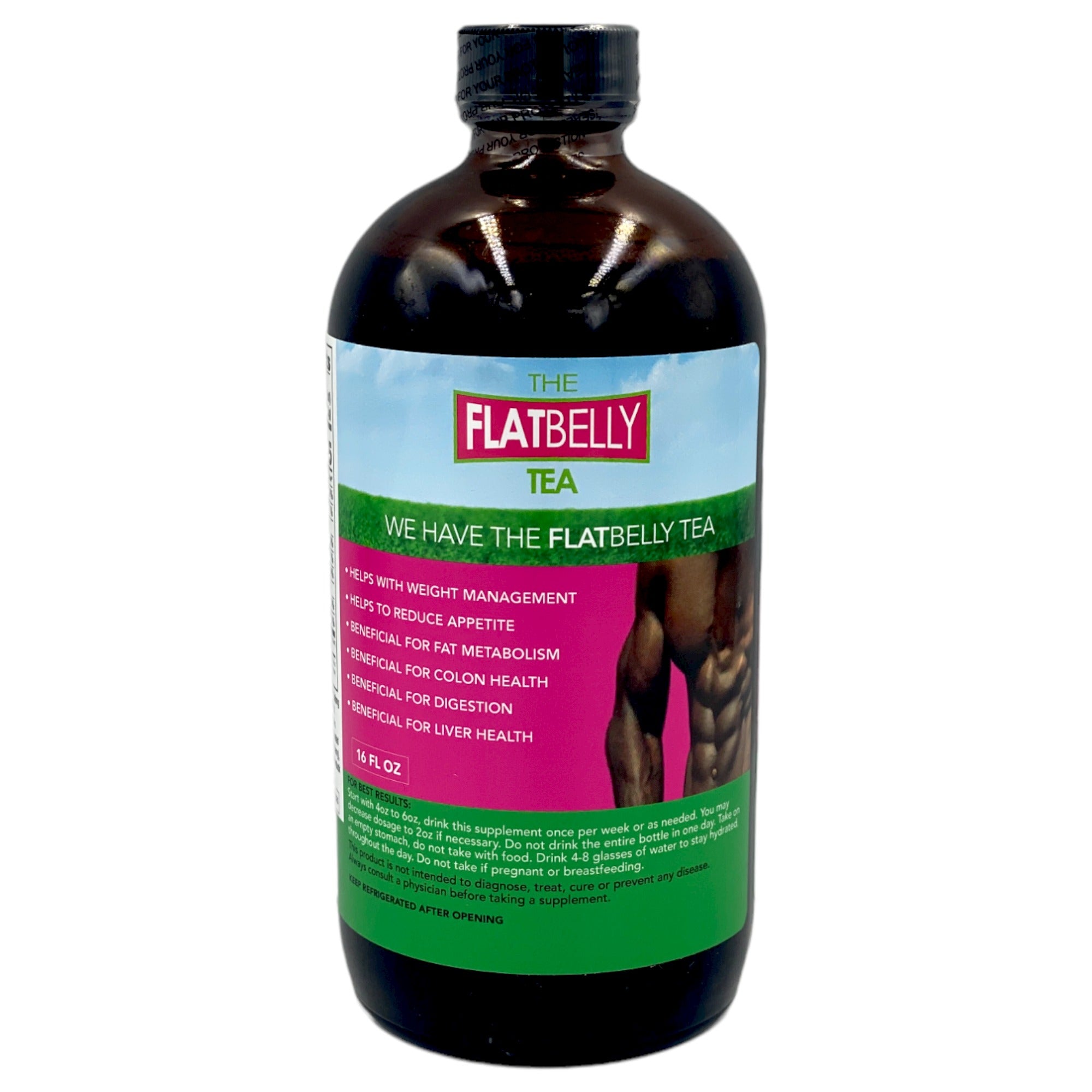 THE FLATBELLY TEA 16 OZ