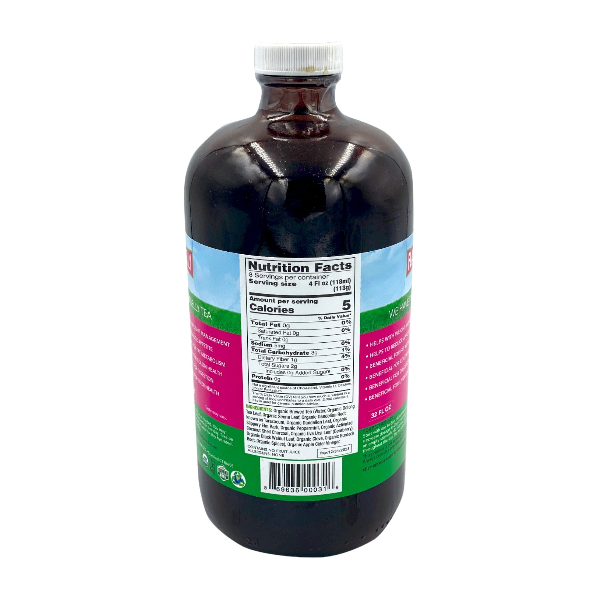 THE FLATBELLY TEA 32 FL OZ