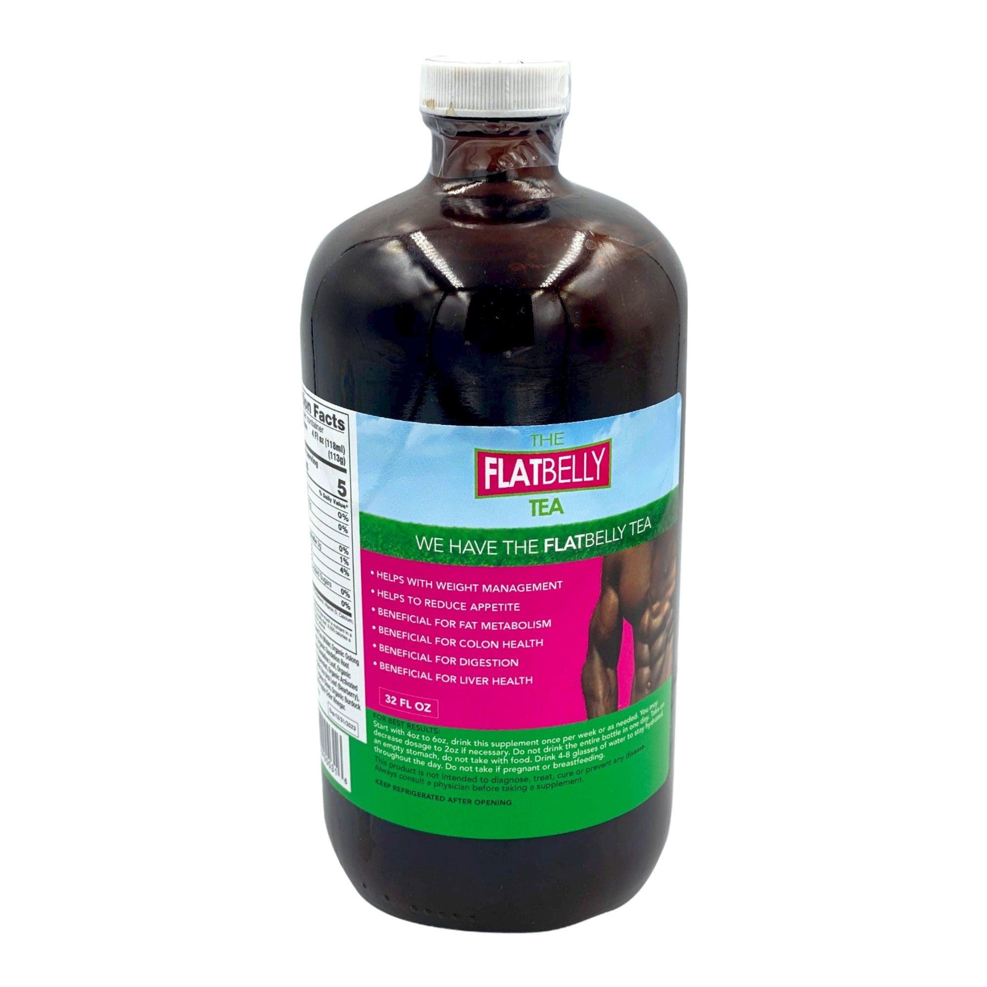 THE FLATBELLY TEA 32 FL OZ