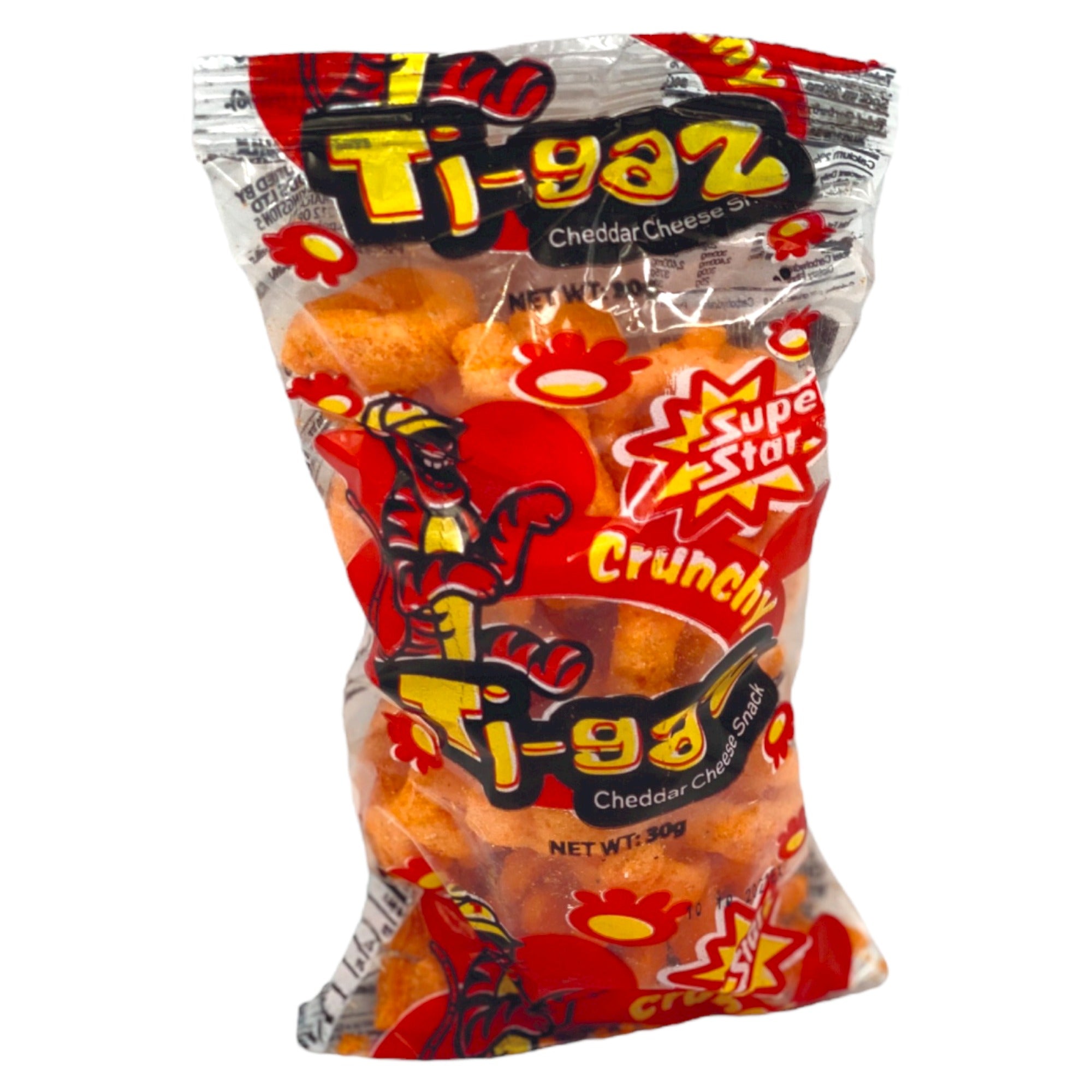 TI-GAZ CHEESE SNACK 30G