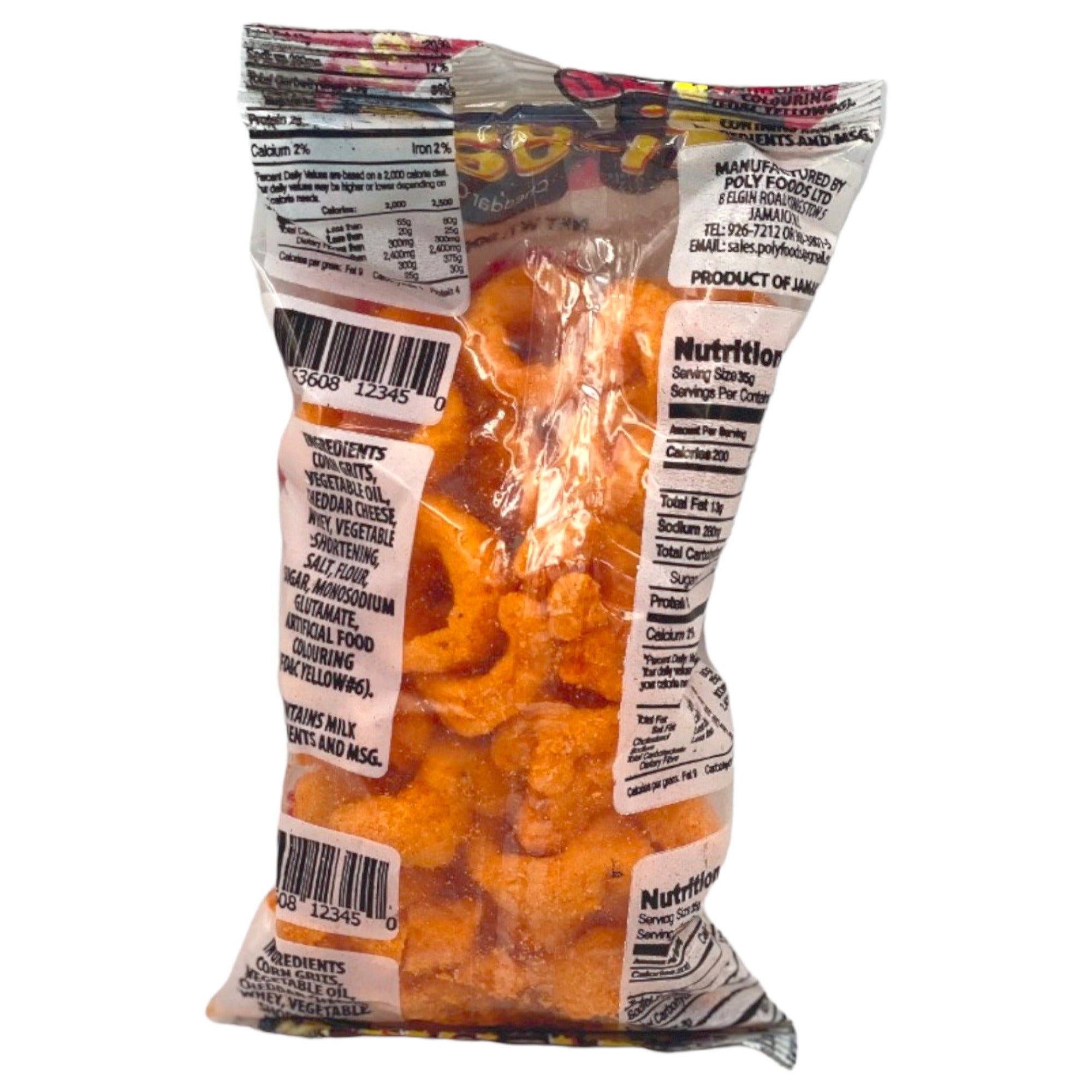 TI-GAZ CHEESE SNACK 30G