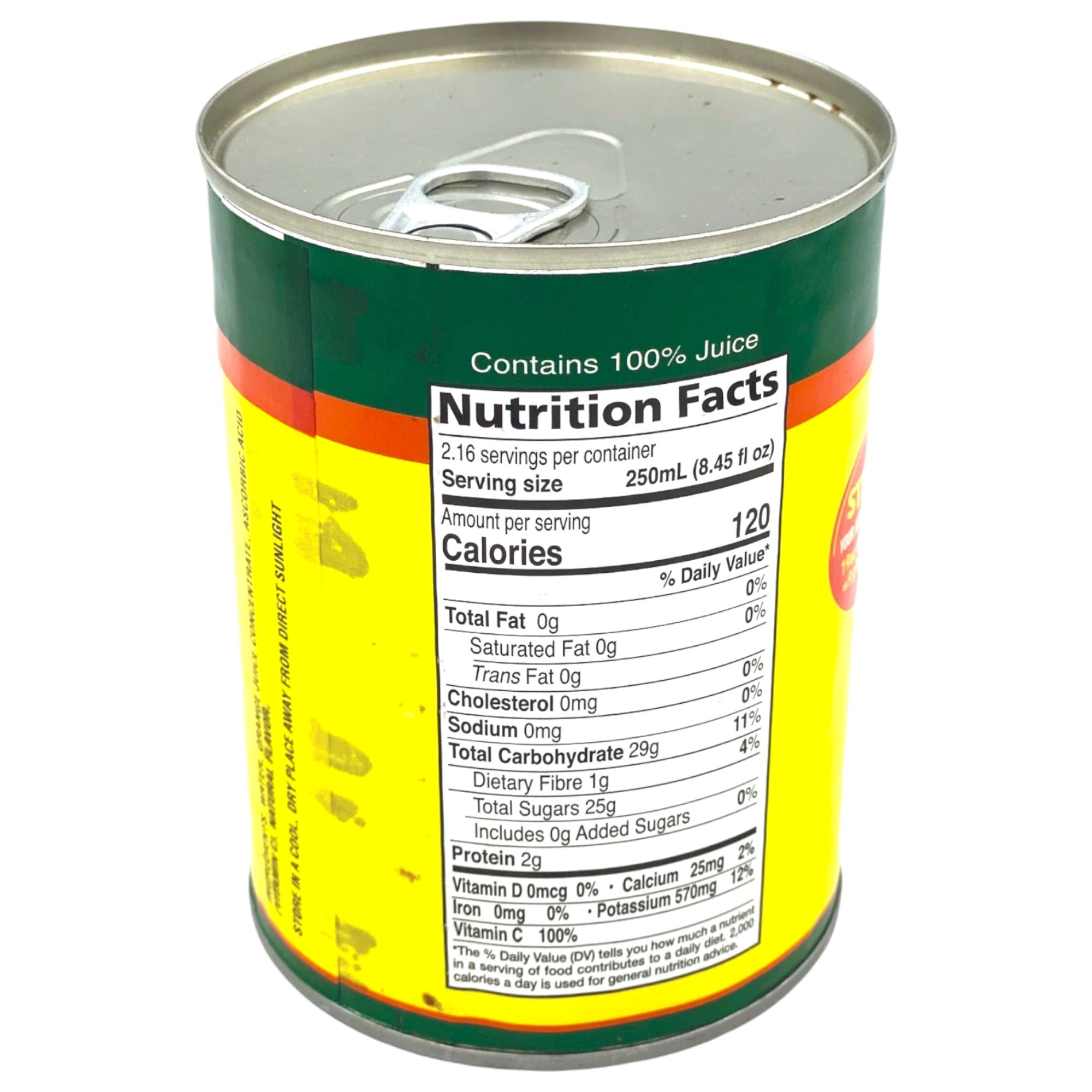 TRINIDAD ORANGE JUICE UNSWEETENED 19 OZ