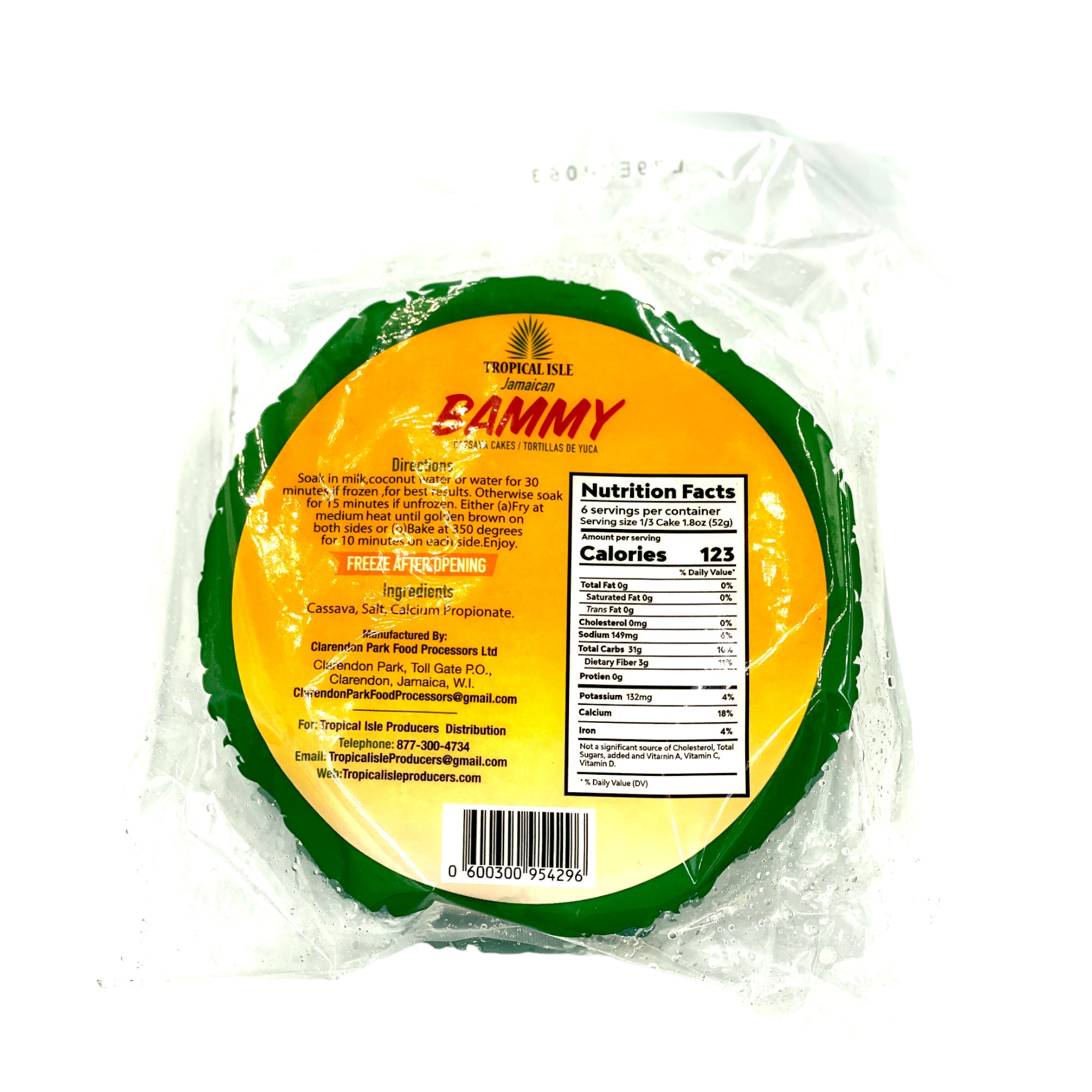 TROPICAL ISLE JAMAICAN BAMMY 12 OZ. (340 G)