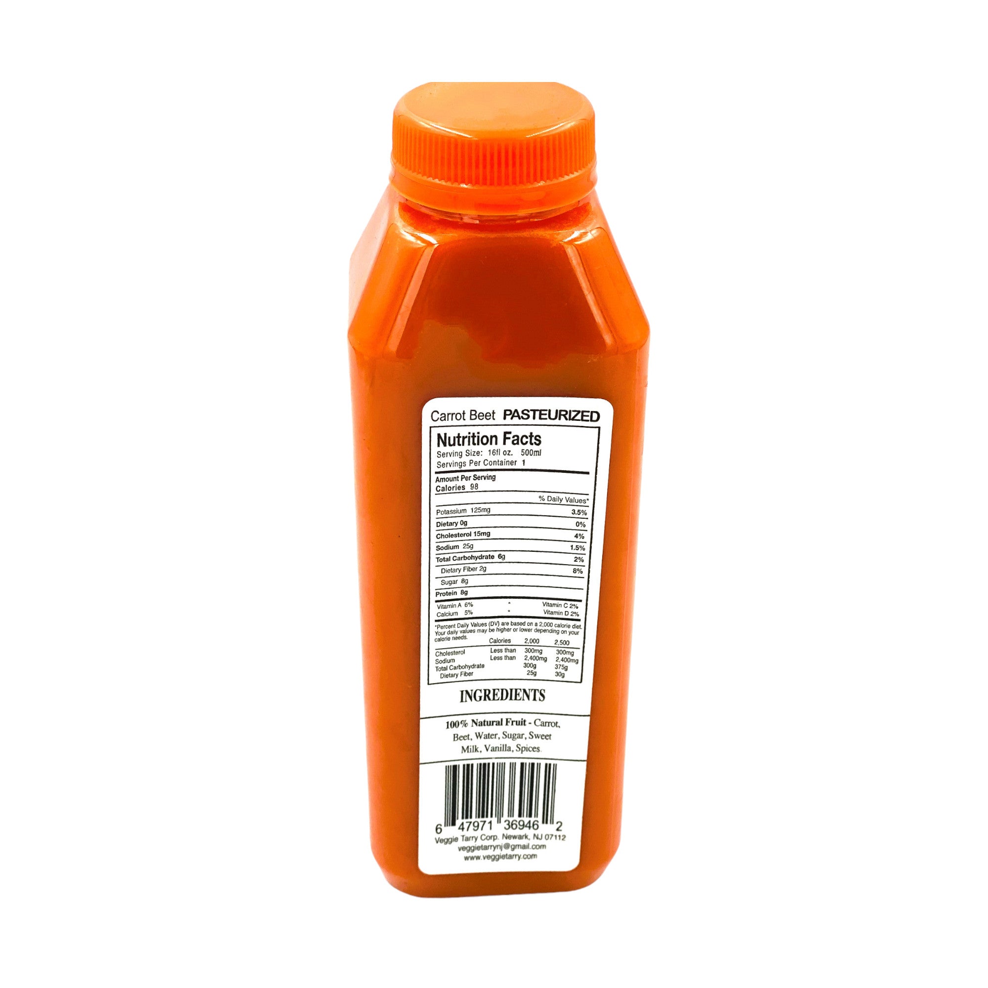 VEGGIE-TARRY CARROT PUNCH 16 FL OZ