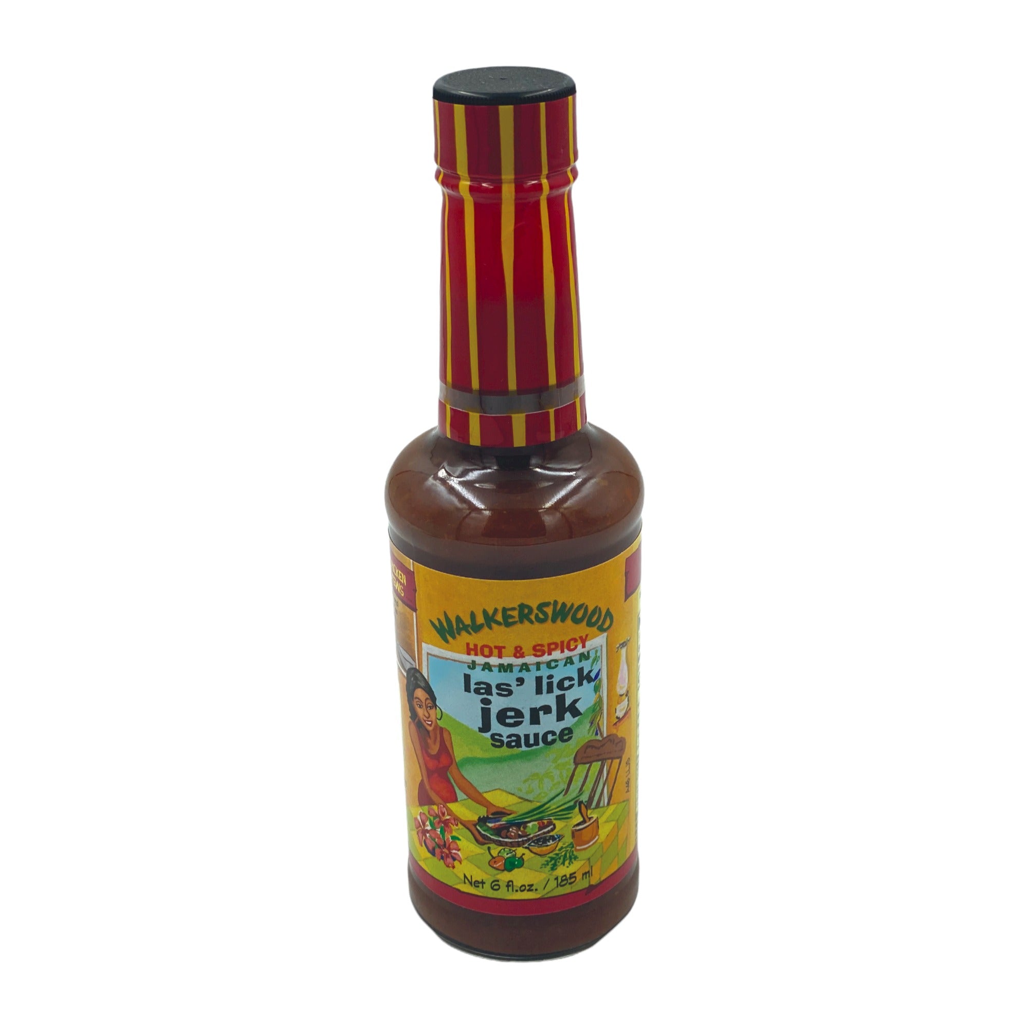 WALKERSWOOD LAS' LICK JERK SAUCE 6 FL OZ