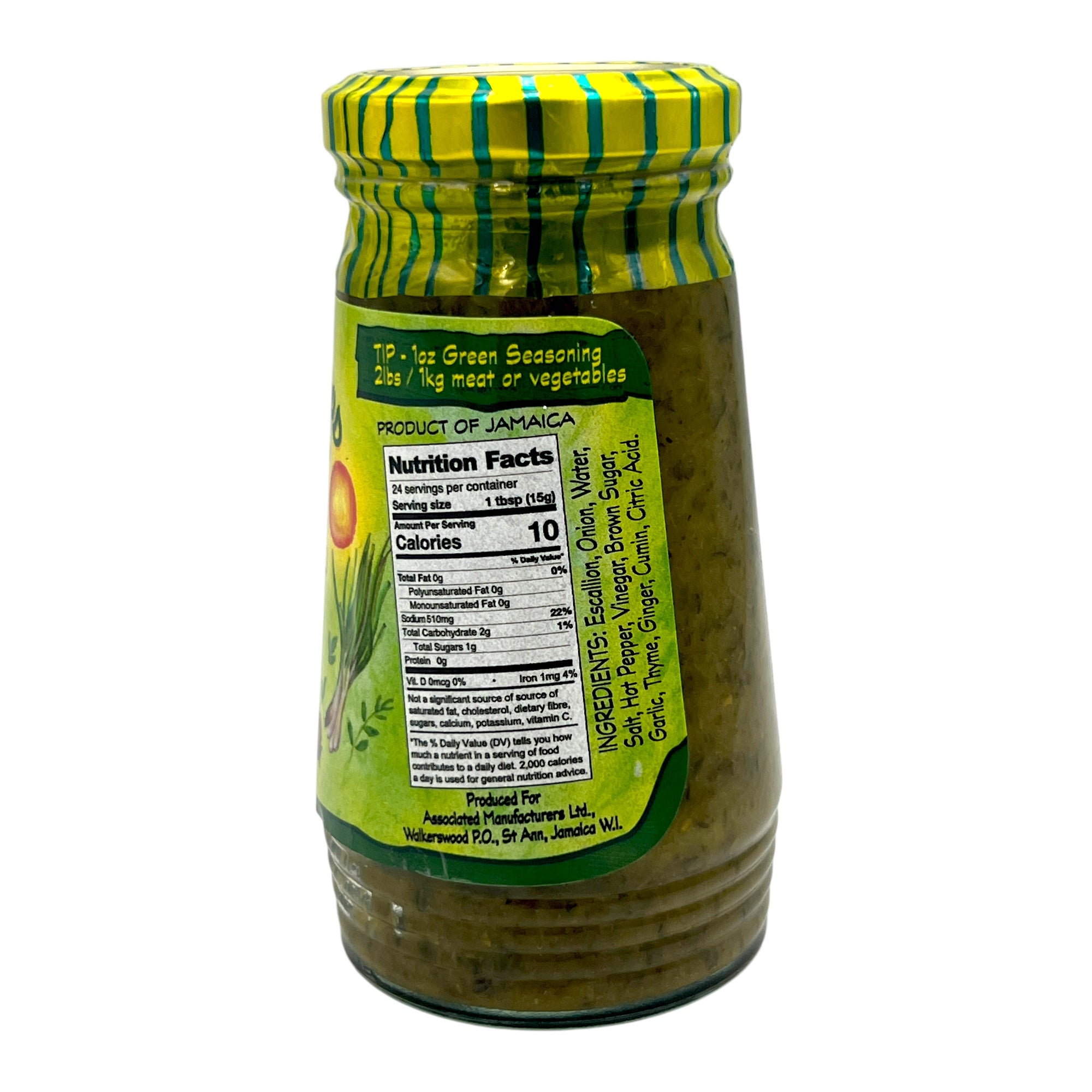 Walkerswood Green Seasoning 10 Oz. (280 G)