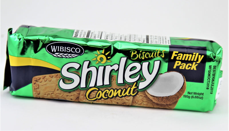 WIBISCO SHIRLEY COCONUT BISCUITS 6.88 OZ