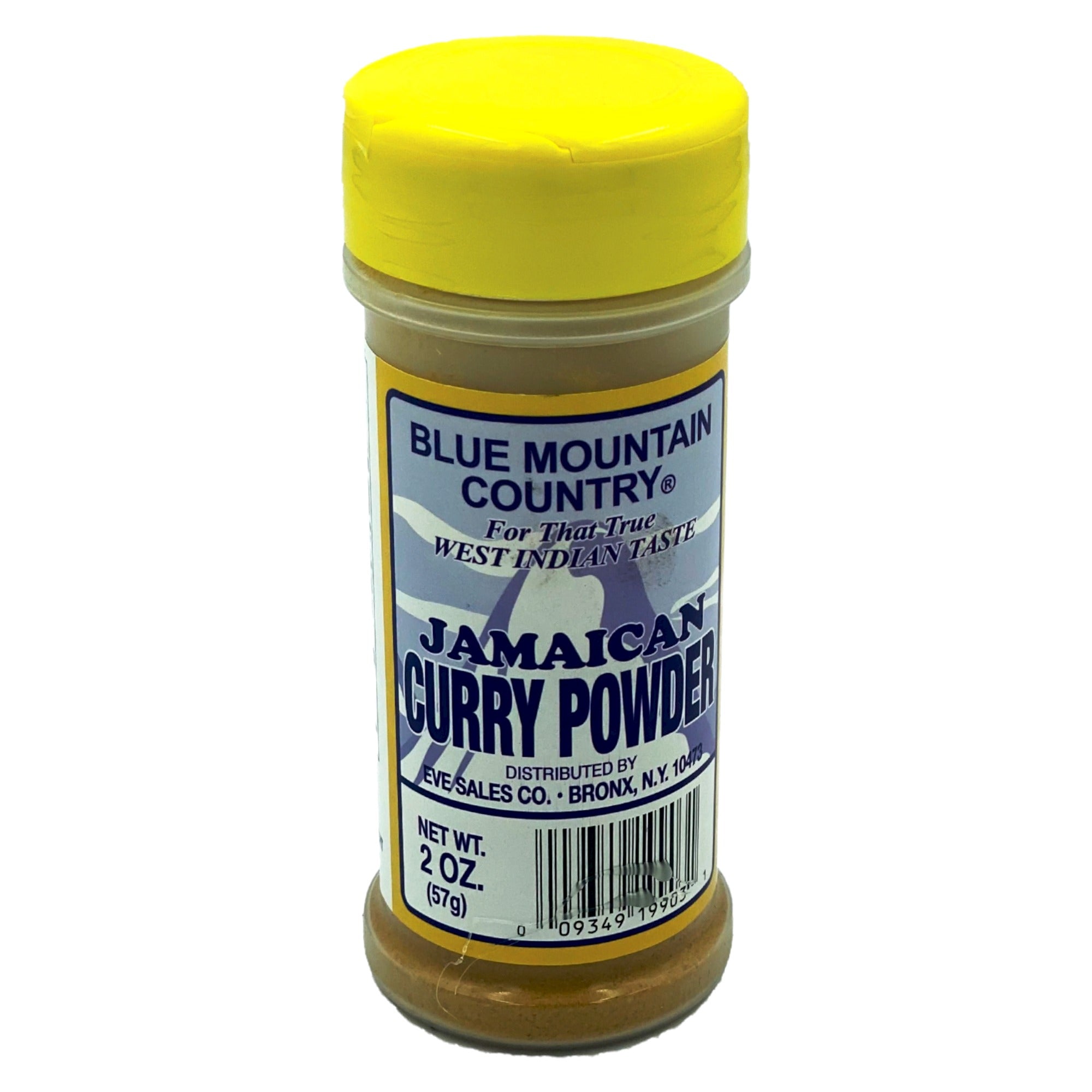 BLUE MOUNTAIN JAMAICAN CURRY POWDER 2 OZ.
