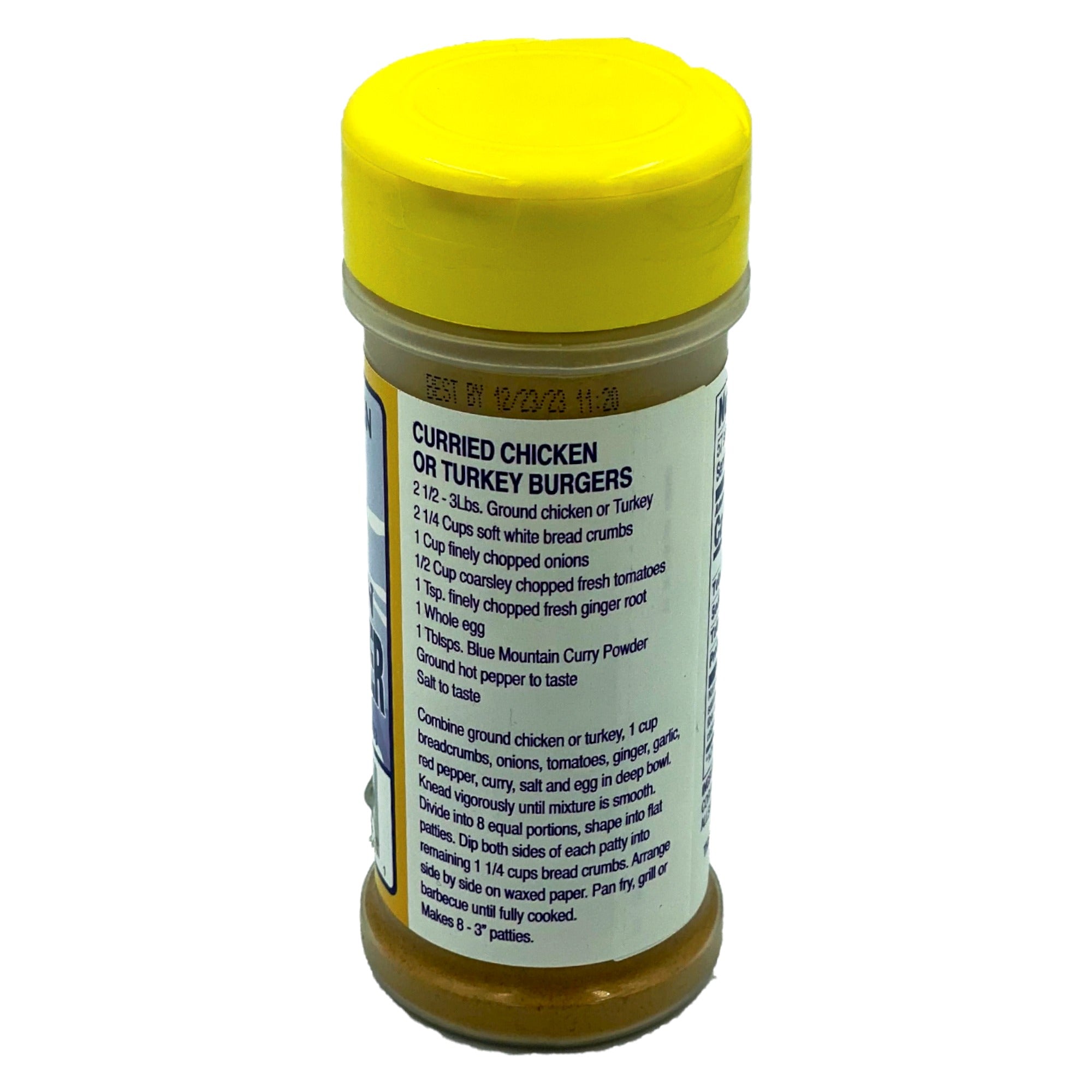 BLUE MOUNTAIN JAMAICAN CURRY POWDER 2 OZ.