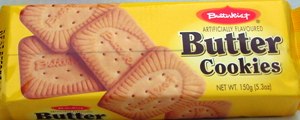 BUTTERKIST BUTTER COOKIES 150 G 

BUTTERKIST BUTTER COOKIES 150 G: available at Sam's Caribbean Marketplace, the Caribbean Superstore for the widest variety of Caribbean food, CDs, DVDs, and Jamaican Black Castor Oil (JBCO). 