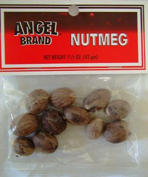 WHOLE NUTMEG 1.5 OZ 

WHOLE NUTMEG 1.5 OZ: available at Sam's Caribbean Marketplace, the Caribbean Superstore for the widest variety of Caribbean food, CDs, DVDs, and Jamaican Black Castor Oil (JBCO). 