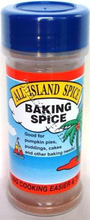 ALL ISLAND SPICE BAKING SPICE 2OZ 

ALL ISLAND SPICE BAKING SPICE 2OZ: available at Sam's Caribbean Marketplace, the Caribbean Superstore for the widest variety of Caribbean food, CDs, DVDs, and Jamaican Black Castor Oil (JBCO). 