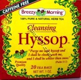 BREEZY MORNING HYSSOP TEA BAGS