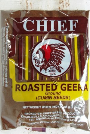 CHIEF GEERA 3 OZ 

CHIEF GEERA 3 OZ: available at Sam's Caribbean Marketplace, the Caribbean Superstore for the widest variety of Caribbean food, CDs, DVDs, and Jamaican Black Castor Oil (JBCO). 